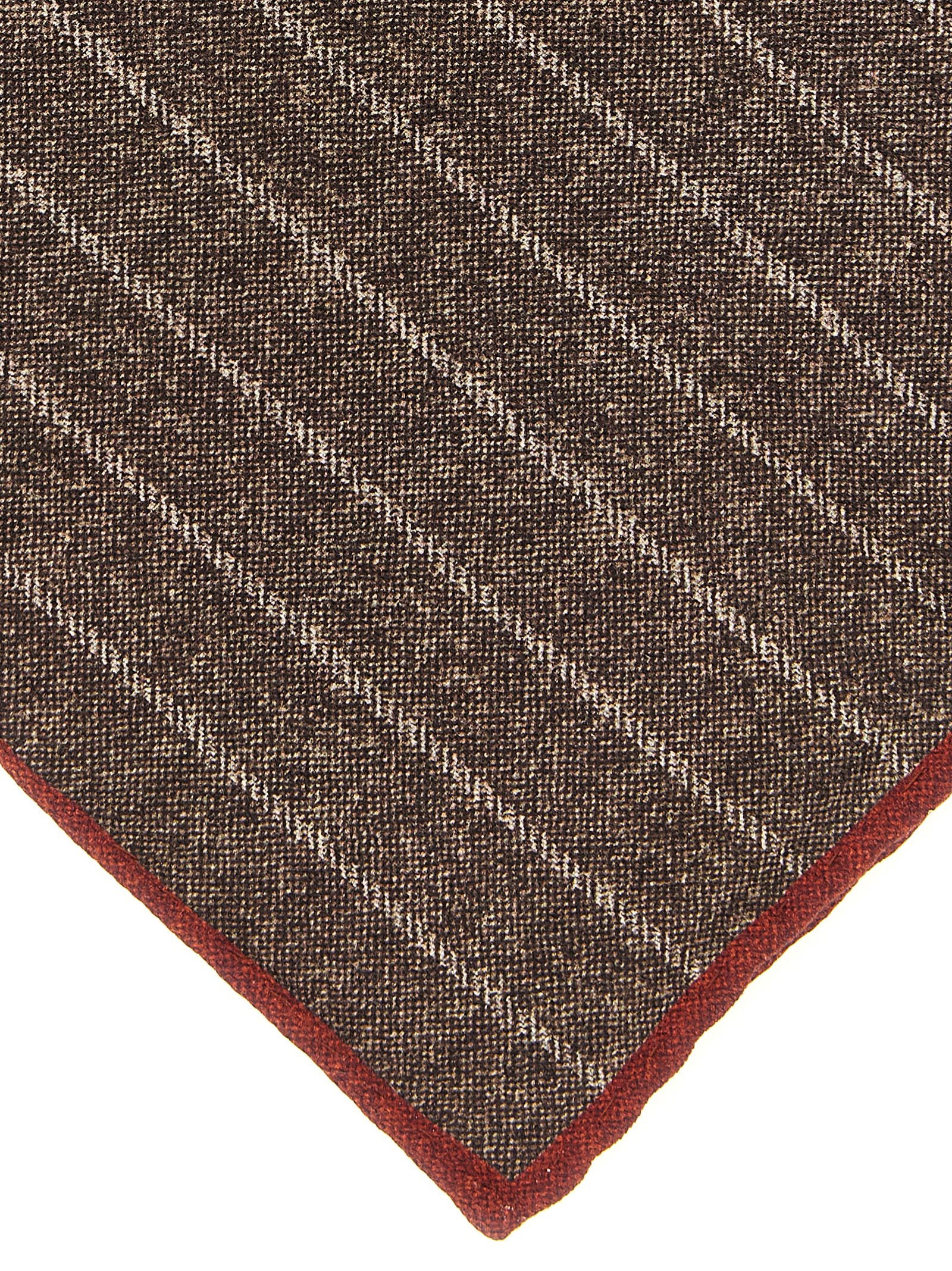 Brunello Cucinelli Brauner Seidenschal