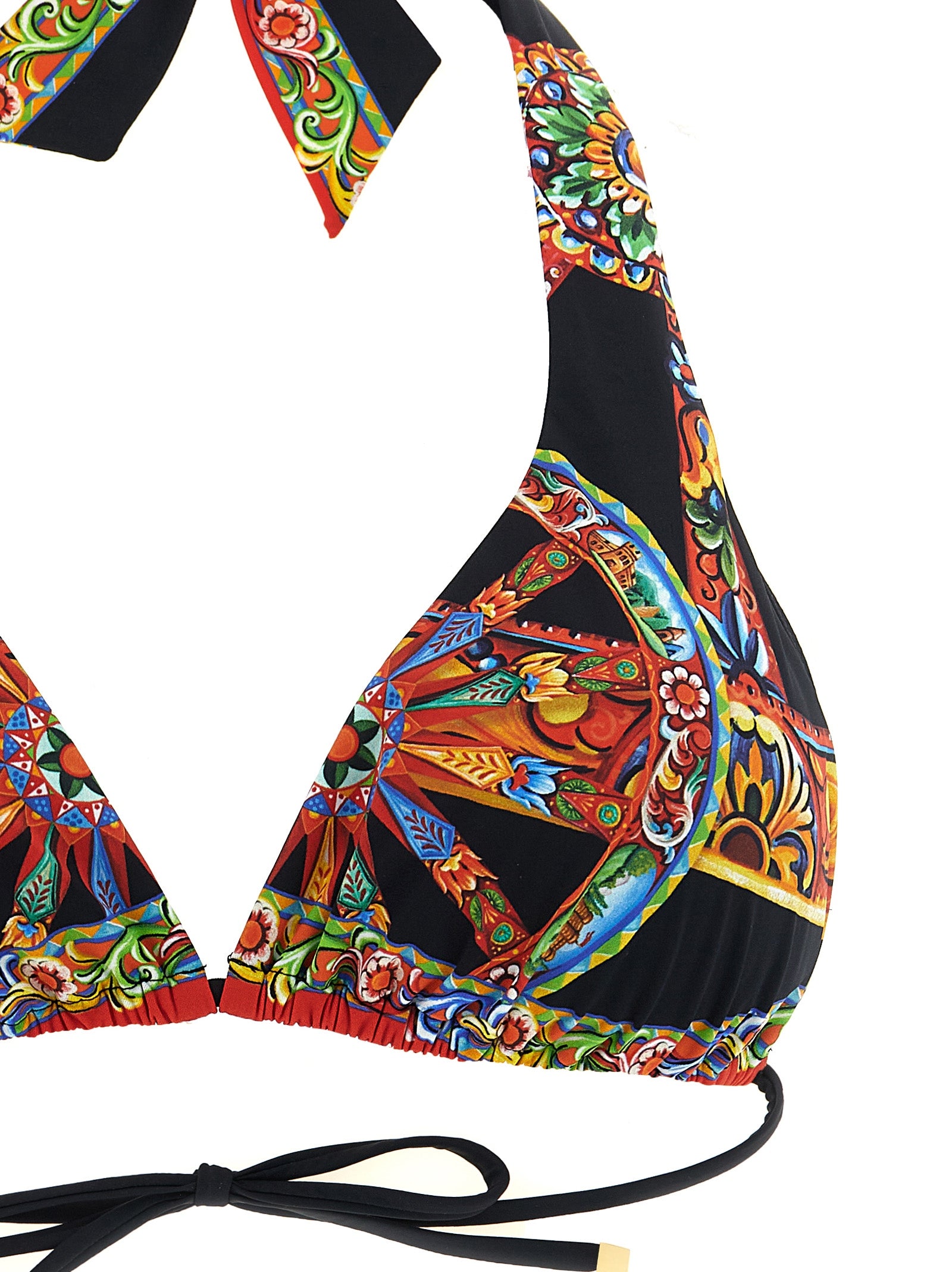 Dolce & Gabbana Mehrfarbiger Bikini aus Polyamid