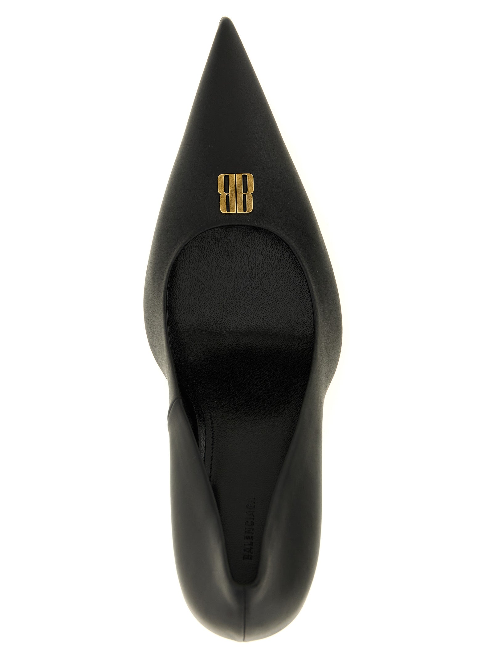 Balenciaga Schwarze Pumps aus Kalbsleder mit hohem Absatz