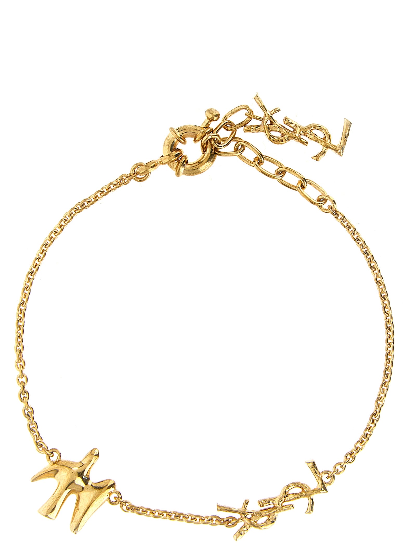 Saint Laurent Armband aus Goldmessing