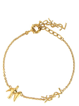 Saint Laurent Armband aus Goldmessing