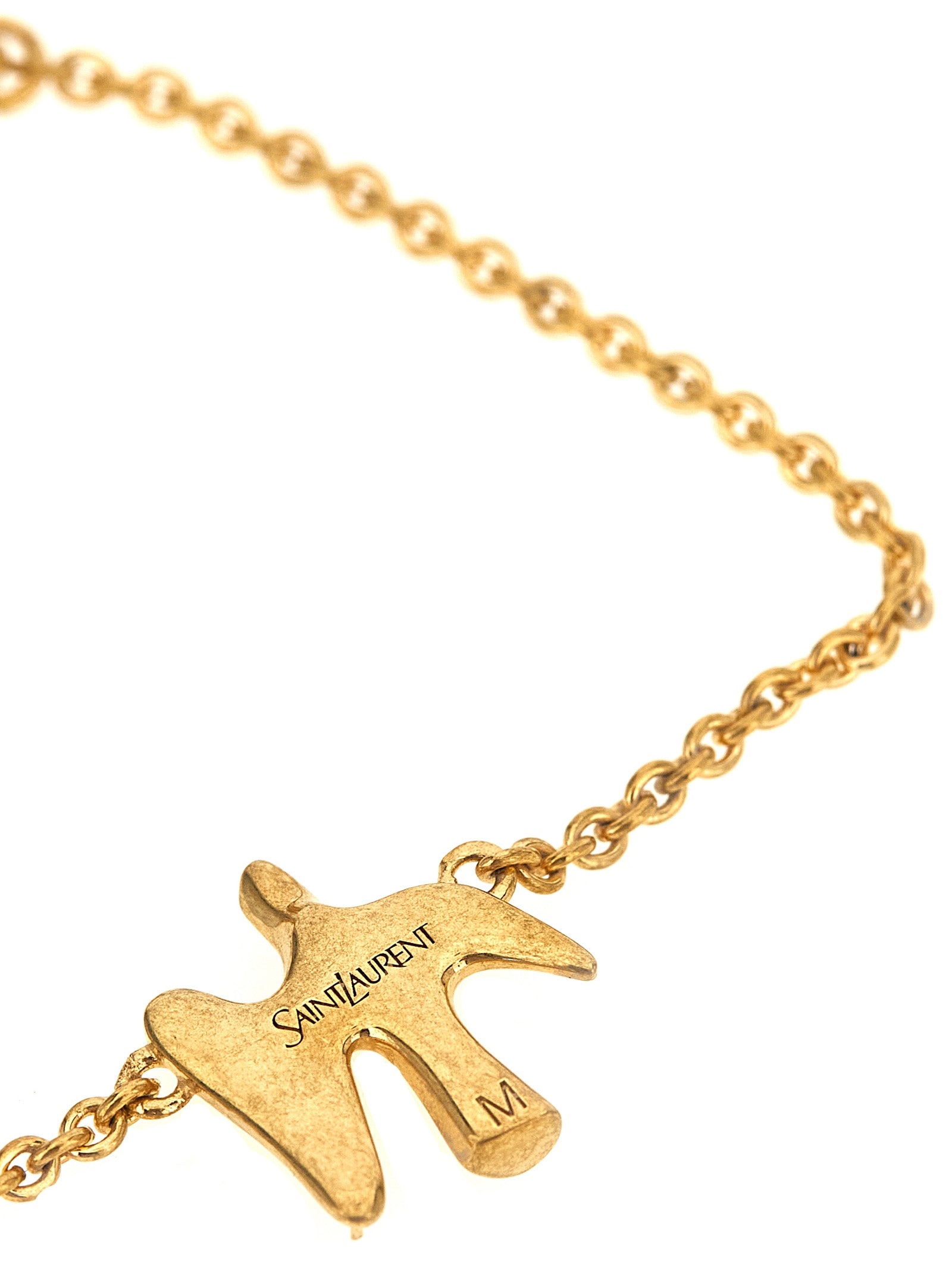 Saint Laurent Armband aus Goldmessing