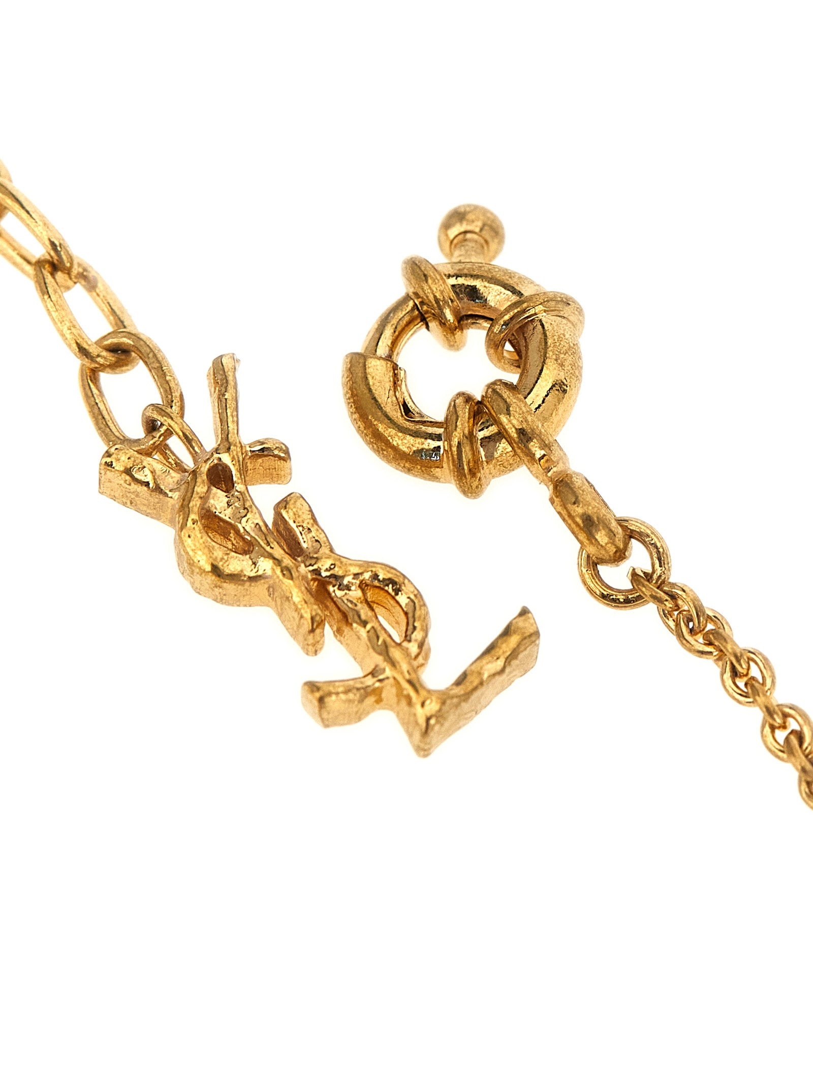 Saint Laurent Armband aus Goldmessing