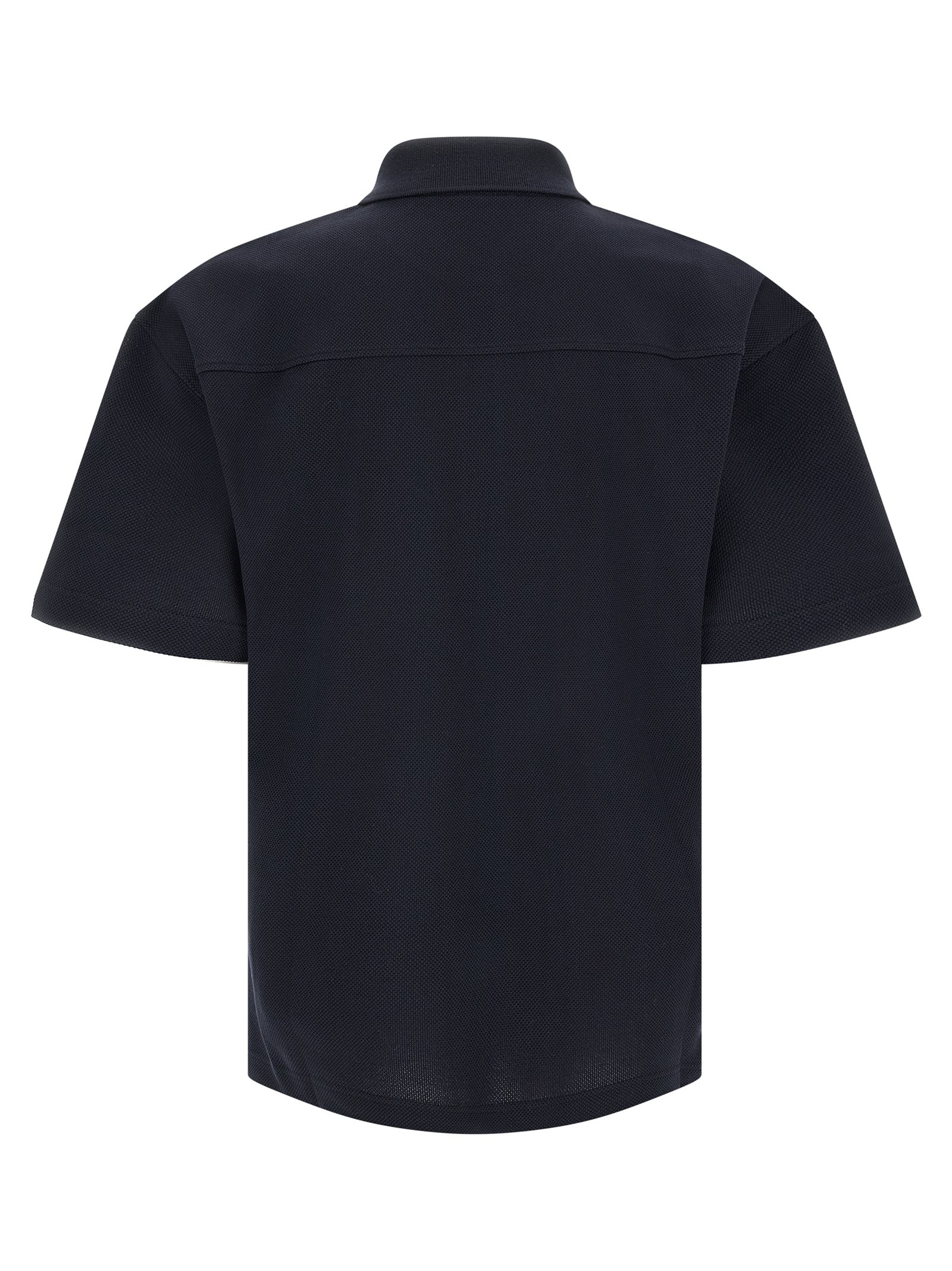 Saint Laurent Blaues Baumwoll-Polohemd