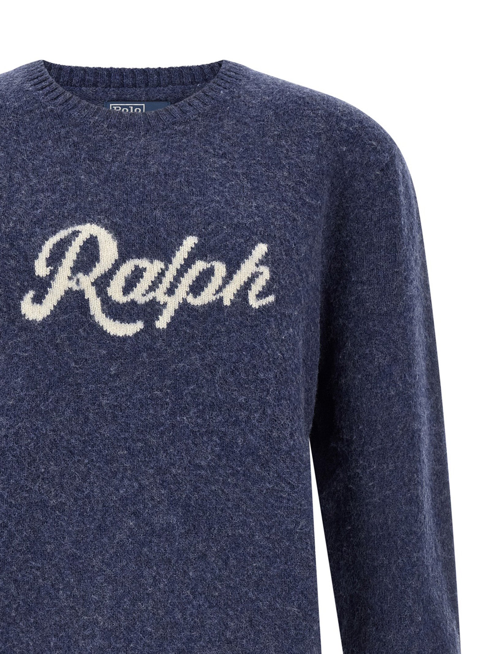 Polo Ralph Lauren Blauer Wollcardigan
