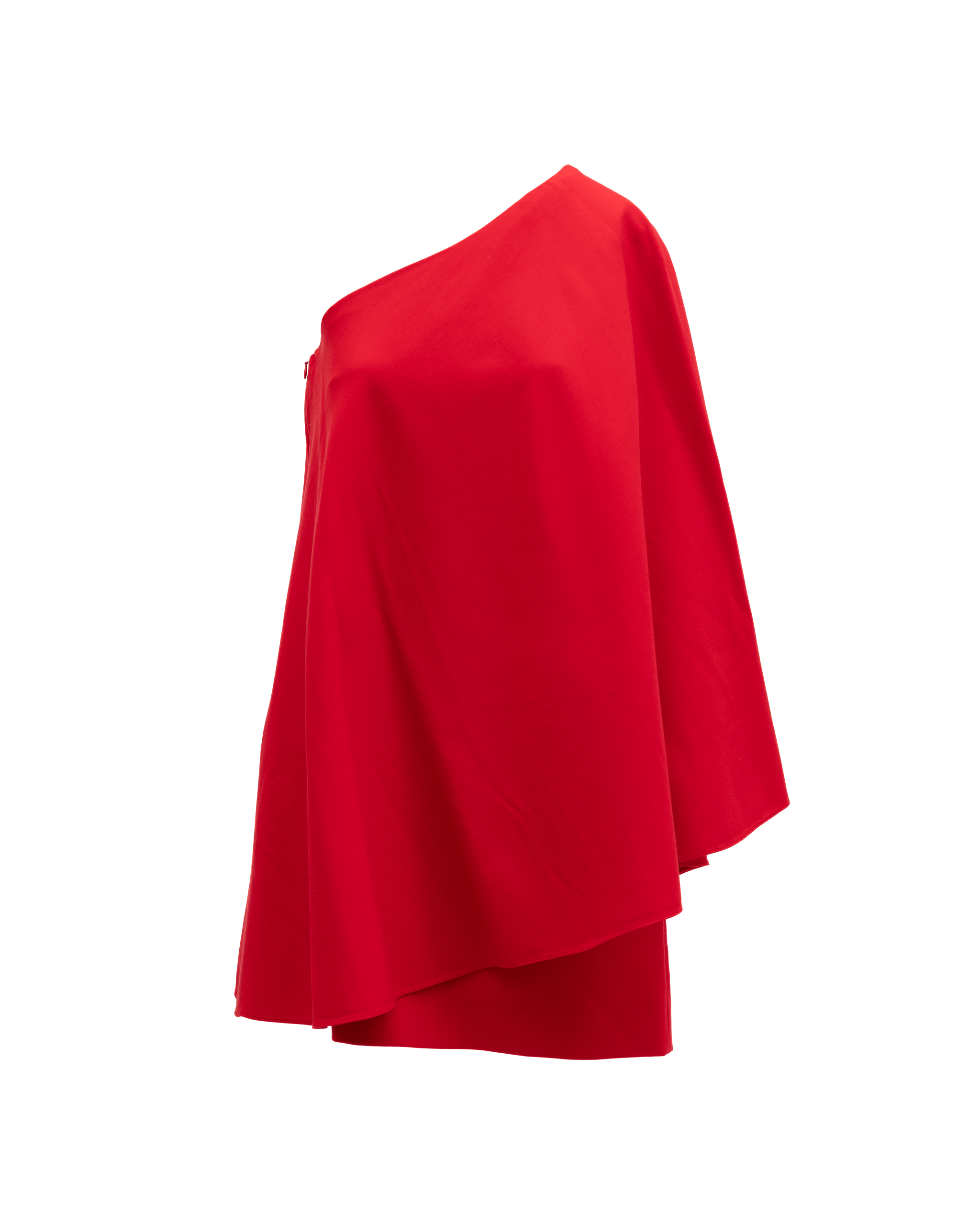 Valentino Garavani Rotes kurzes Cocktailkleid