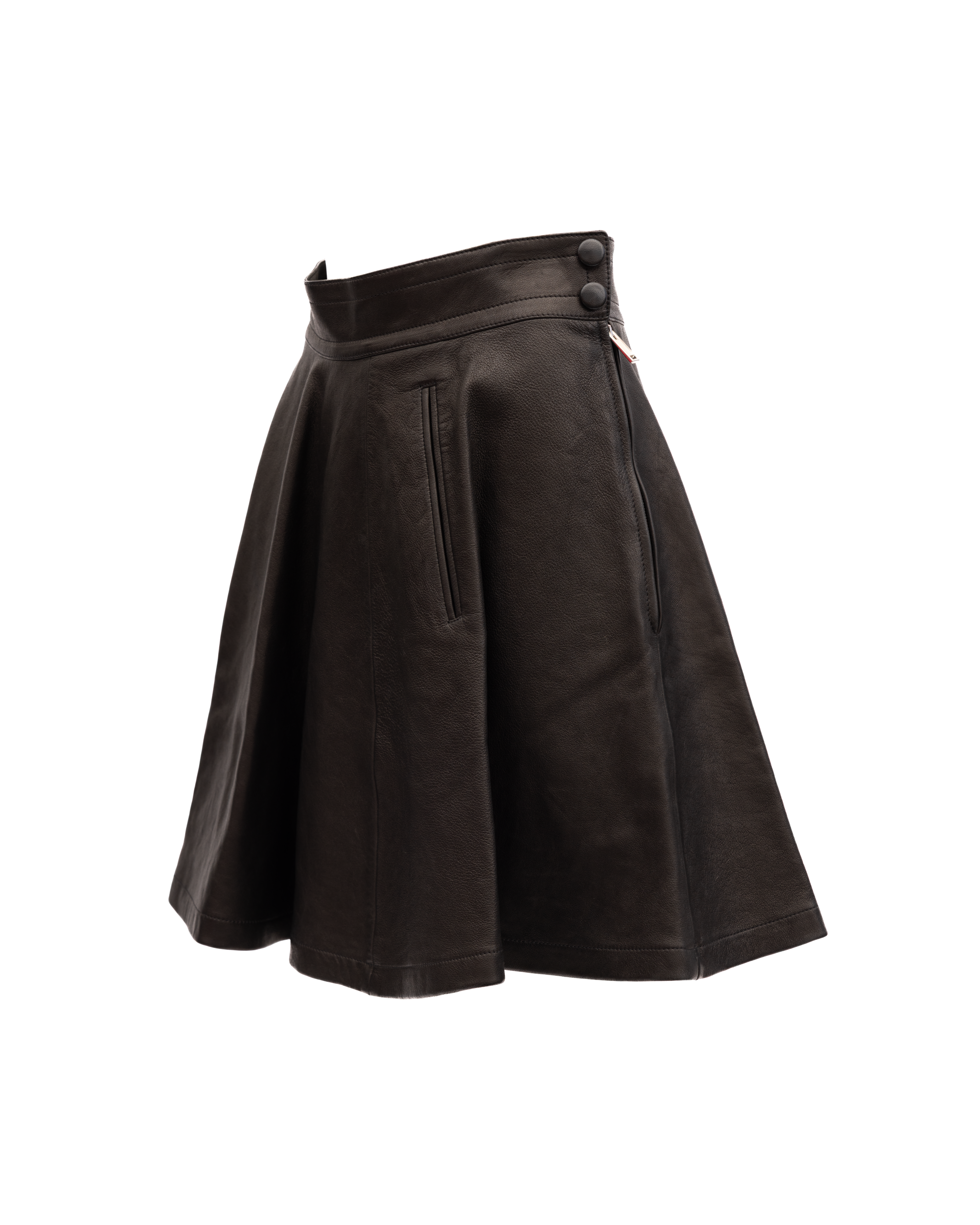 Valentino Garavani Midi-Rock in Schwarz
