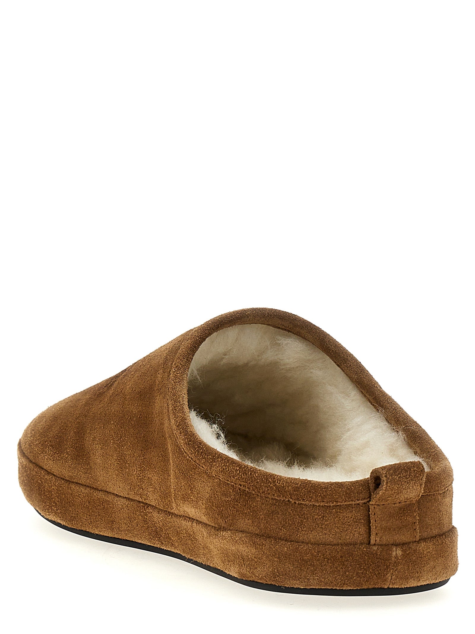 Balenciaga Braune Mules aus Kalbsleder