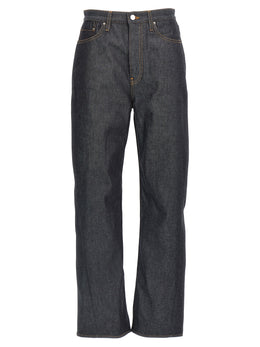 TOTEME Blaue Baumwolljeans Denim