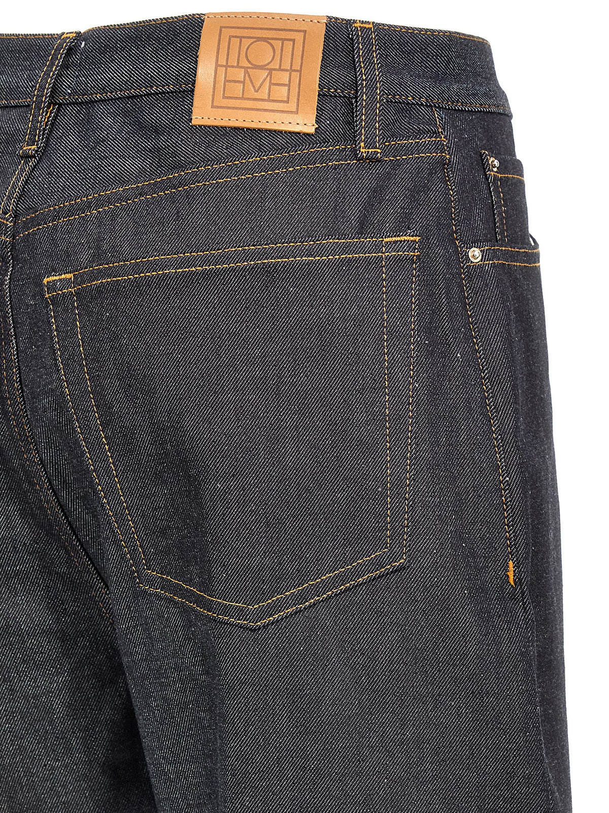 TOTEME Blaue Baumwolljeans Denim