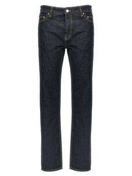 TOTEME Blaue Jeans aus Baumwolle, Tapered Fit