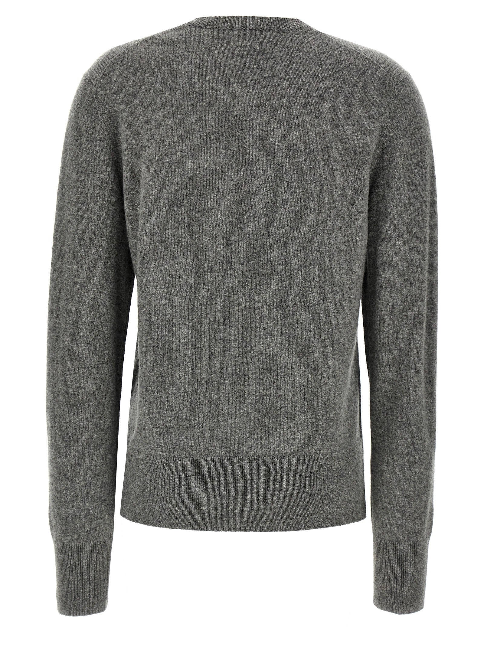 TOTEME Grauer Kaschmir-Strickjacke