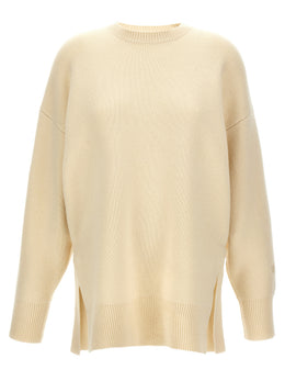 TOTEME Weiße Wollstrickjacke