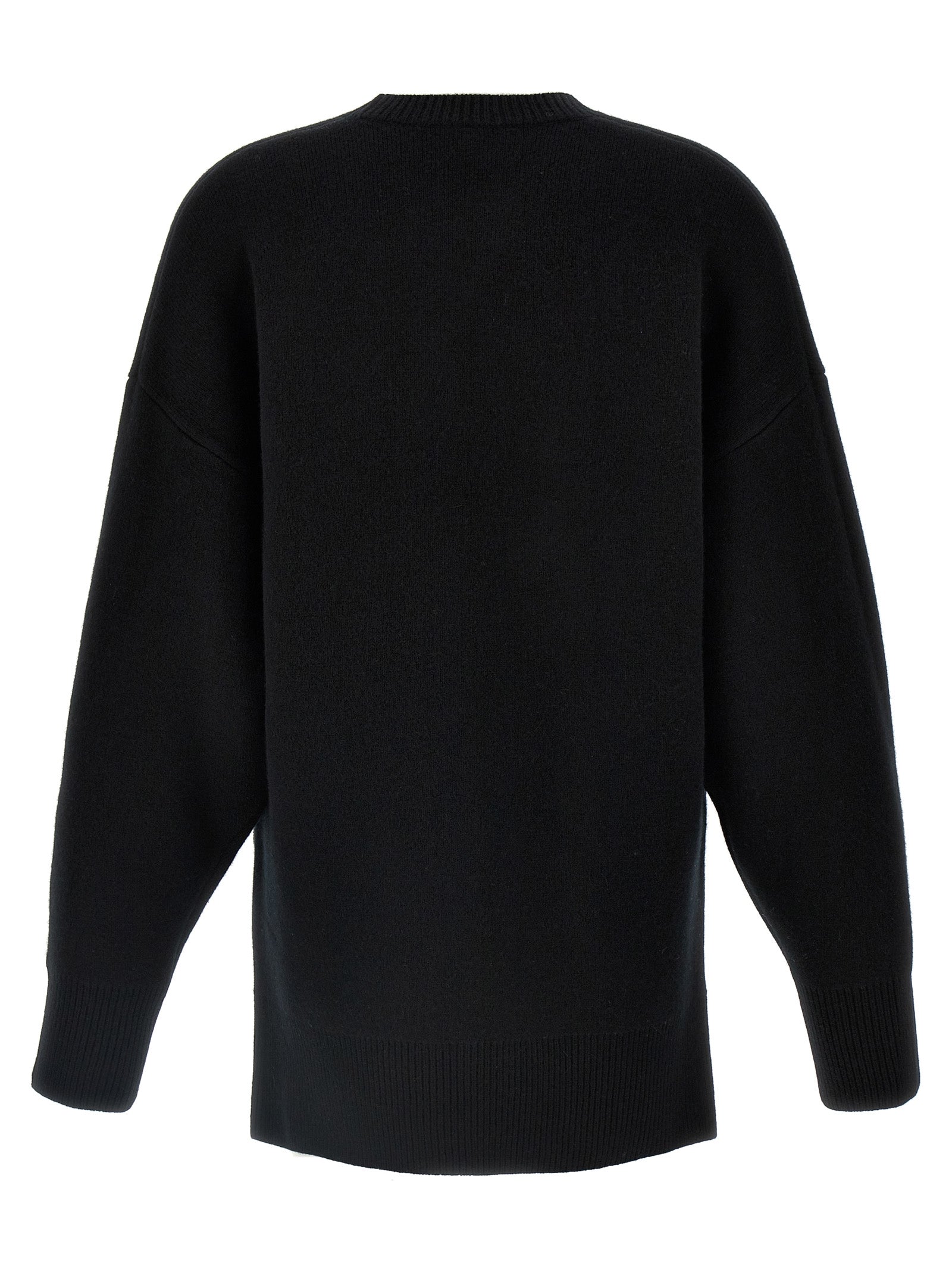 TOTEME Schwarzer Cardigan aus Polyester