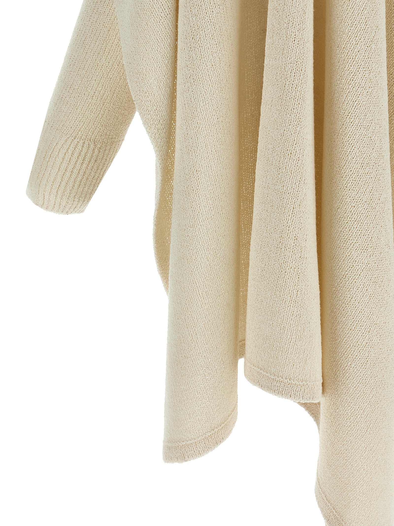 TOTEME Beige Seidenstrickjacke