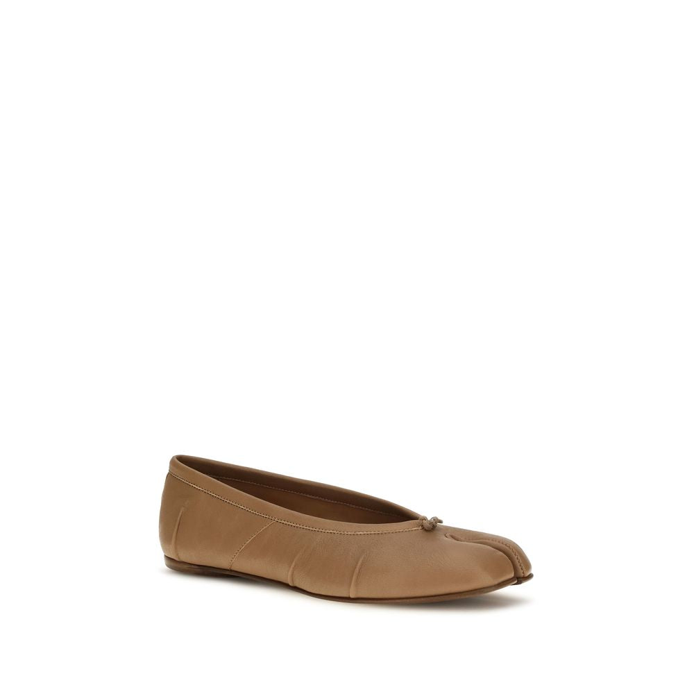 Maison Margiela Beige Lamm Ovis Aries Ballerinas
