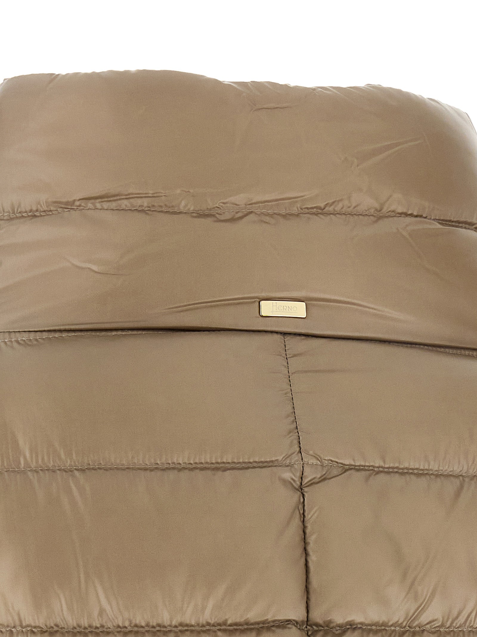 Herno Beige Polyamid Steppjacke