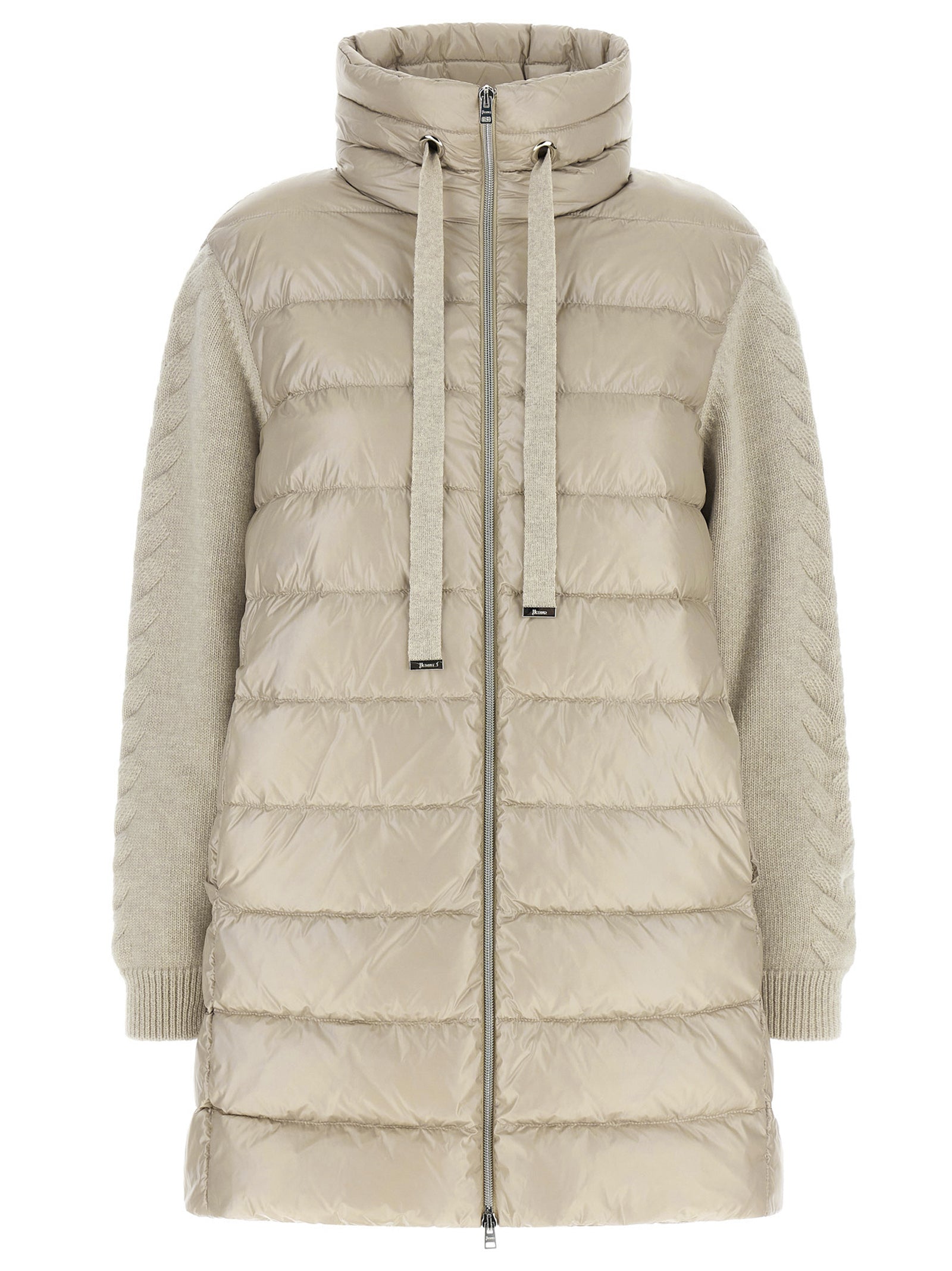 Herno Beige Polyamid Steppjacke