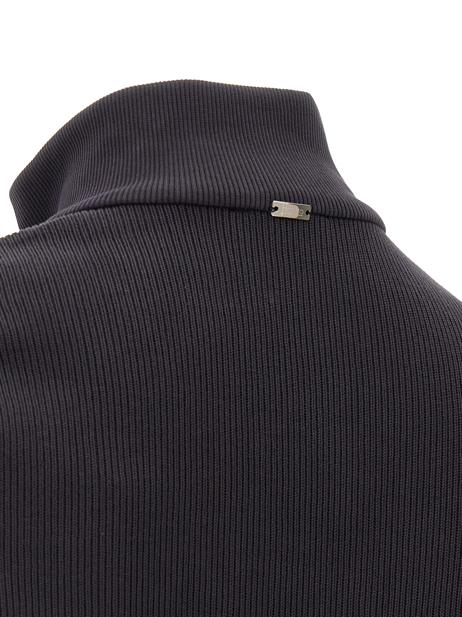 Herno Blaue Baumwolljacke