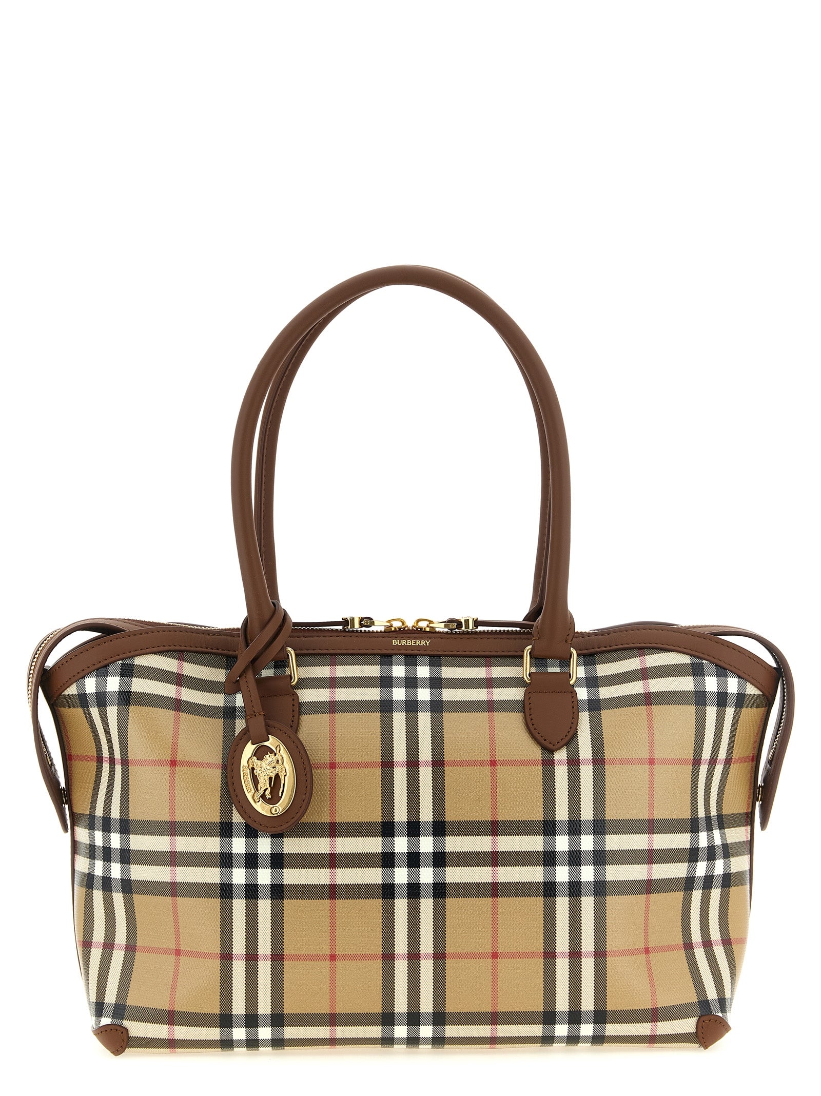 Burberry Beige Baumwolltasche