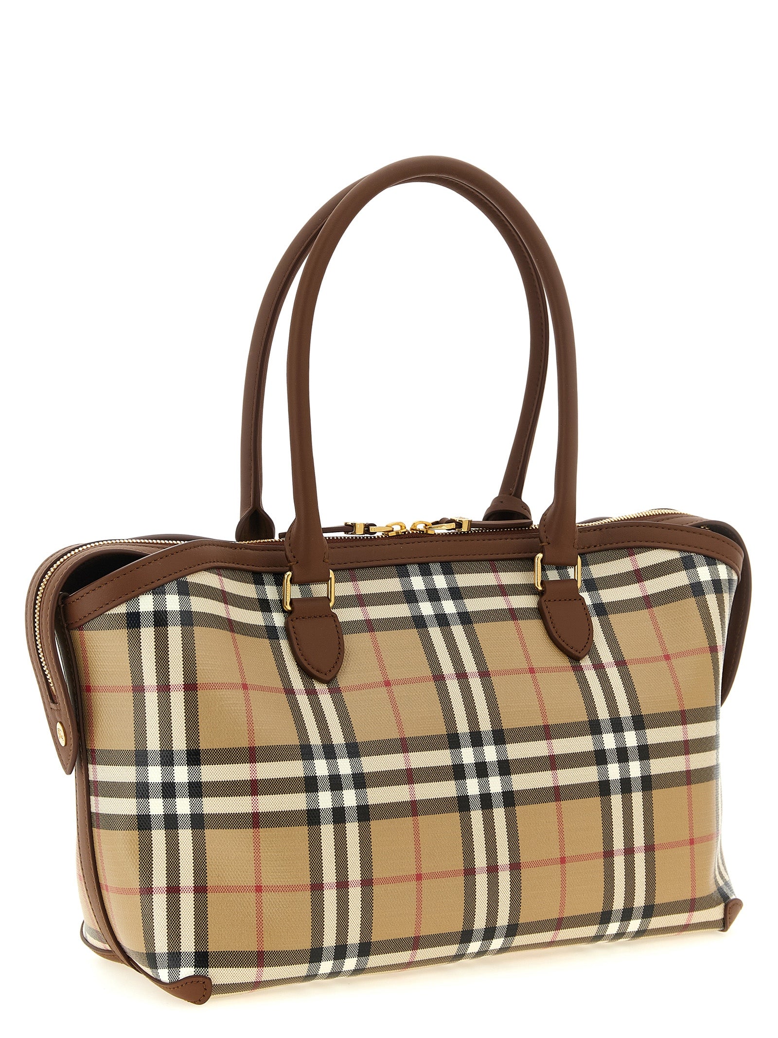 Burberry Beige Baumwolltasche