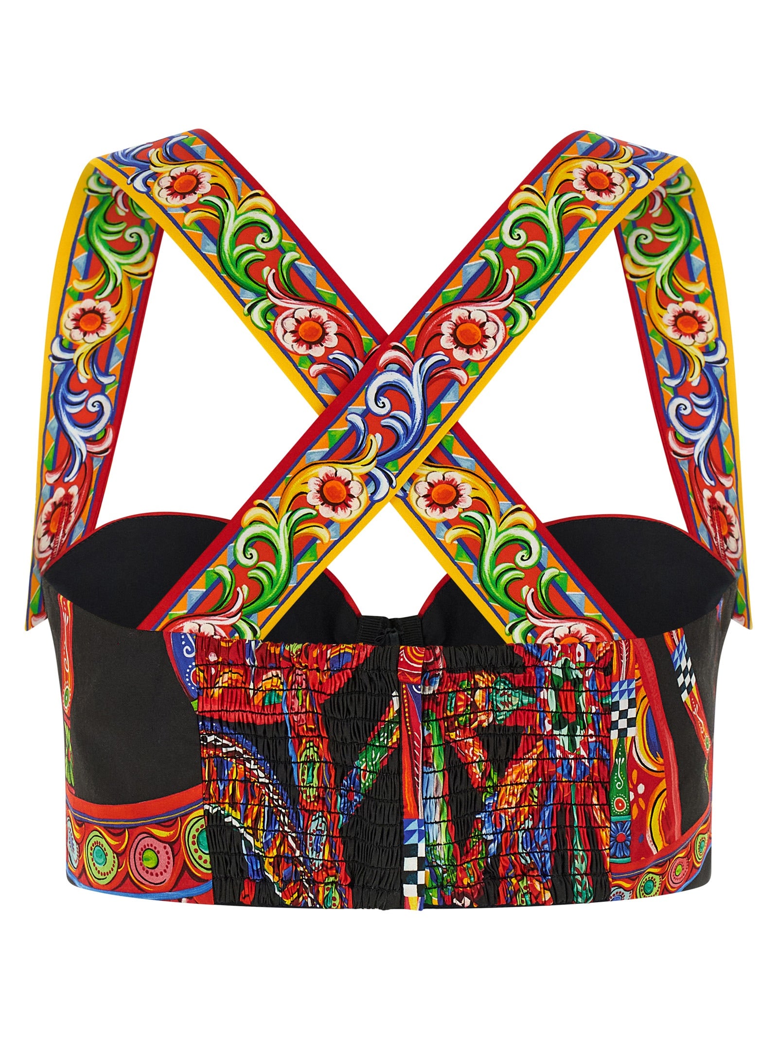 Dolce & Gabbana Mehrfarbige Baumwollbluse
