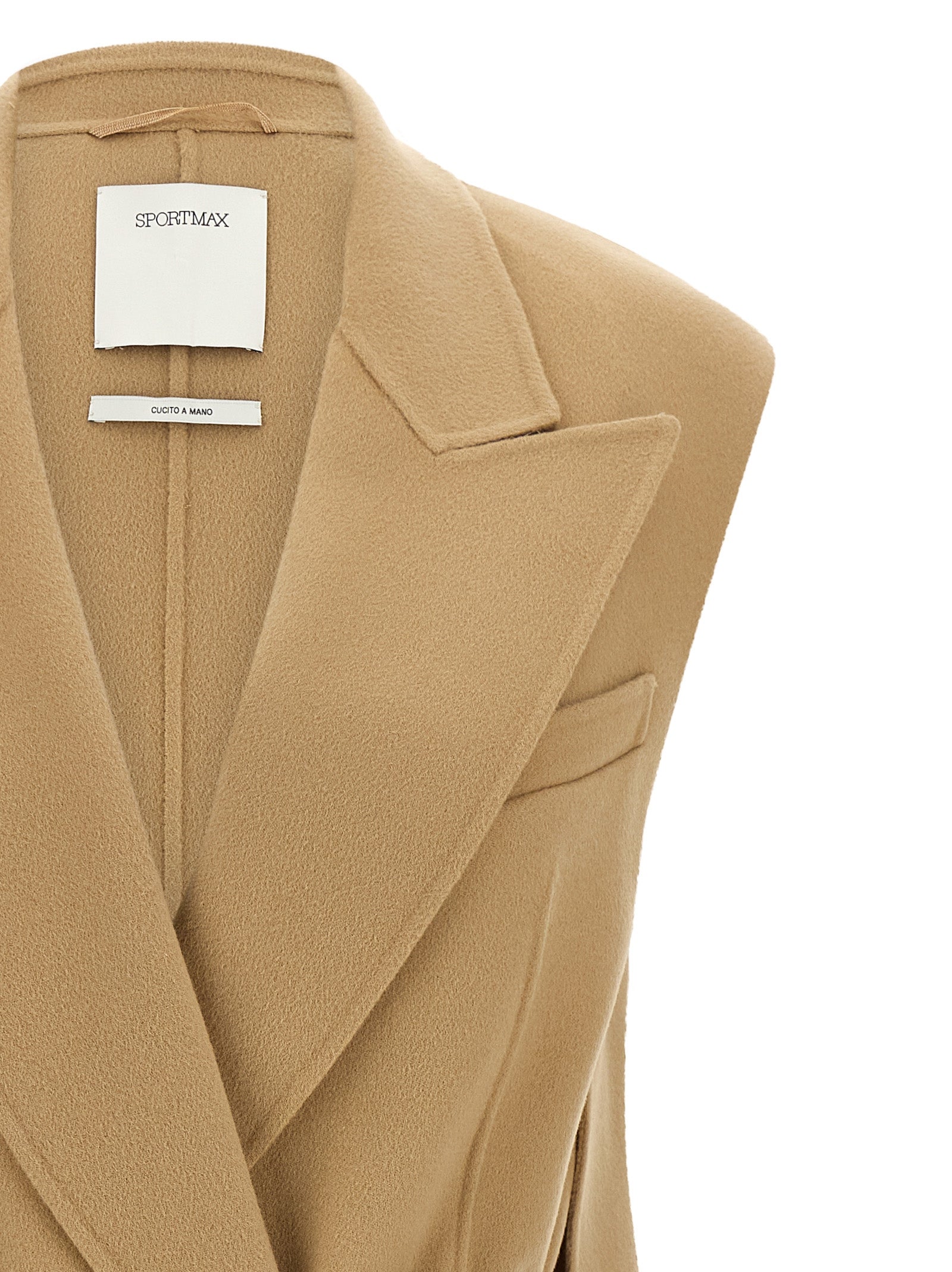 Sportmax Beiger Wollblazer
