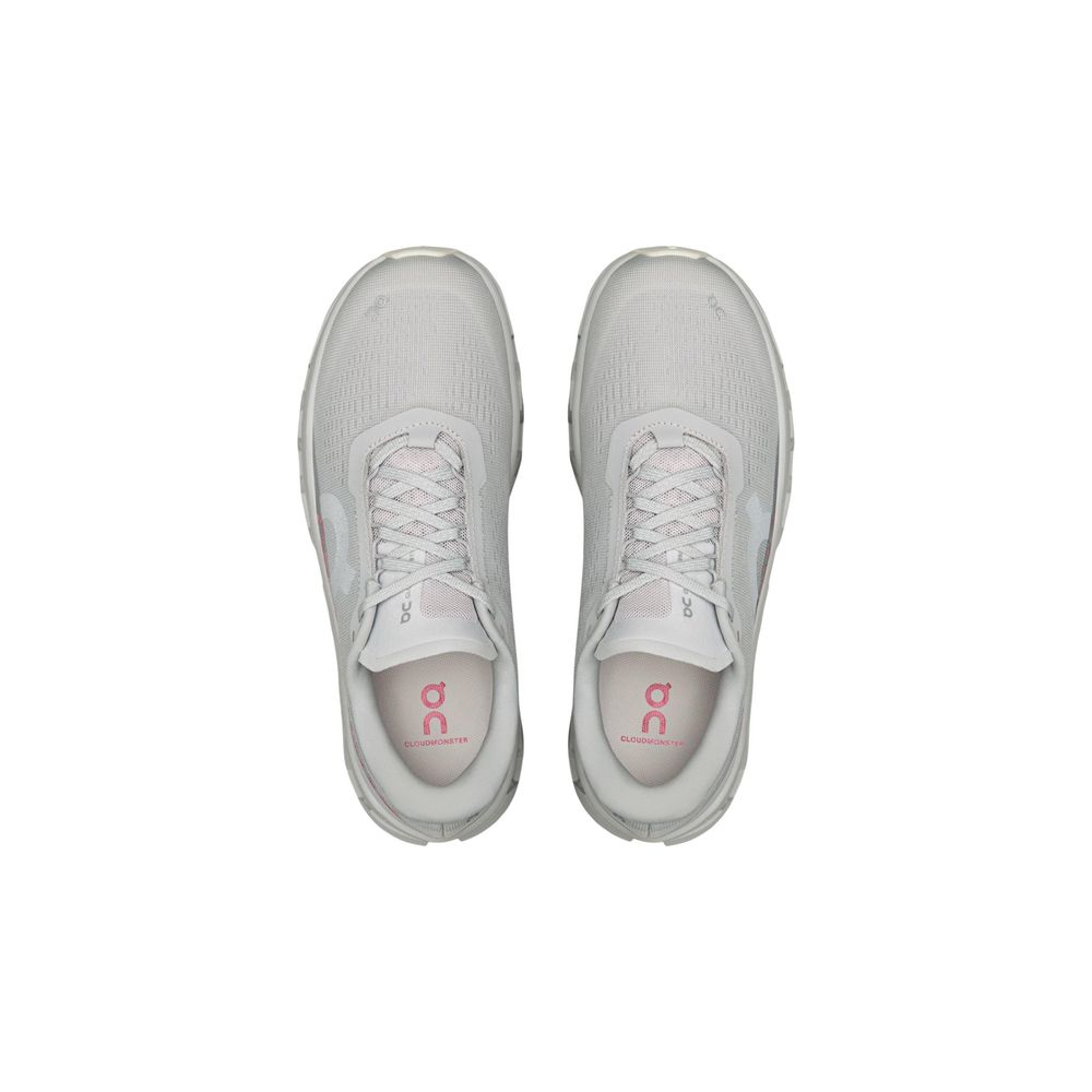 On Running Graue synthetische Sportschuhe