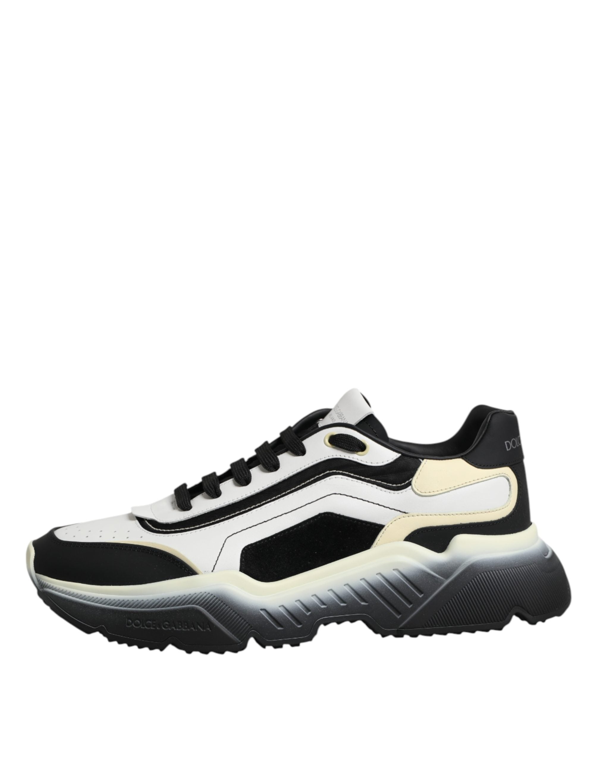 Dolce & Gabbana Daymaster Two-Tone Sneaker in Weiß und Schwarz