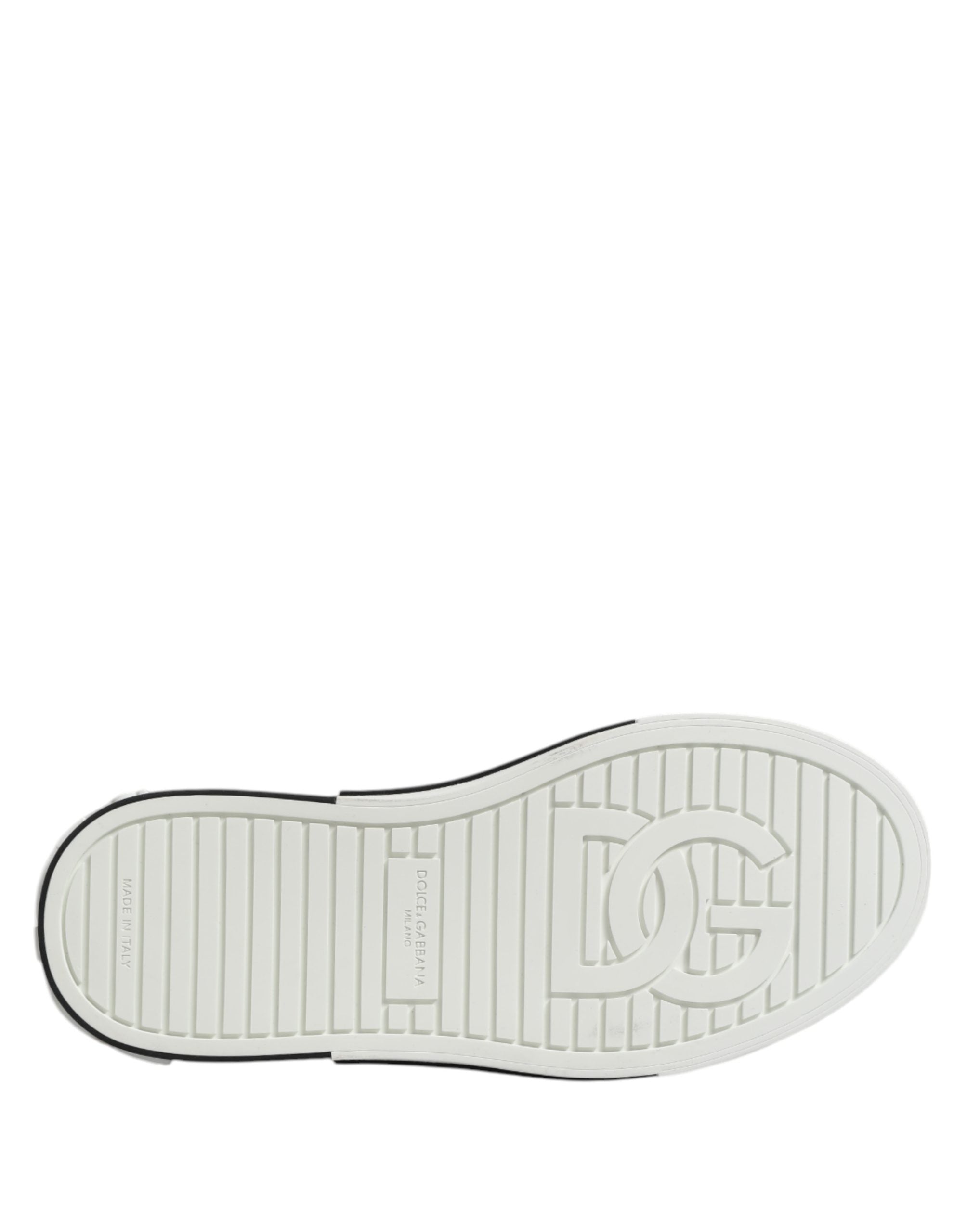Dolce & Gabbana Weiße perforierte Custom 2.Zero Sneaker