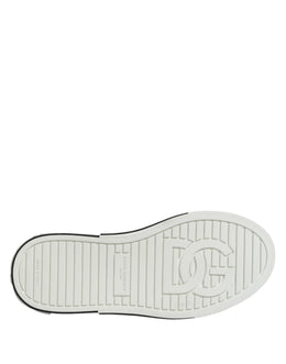 Dolce & Gabbana Weiße perforierte Custom 2.Zero Sneaker