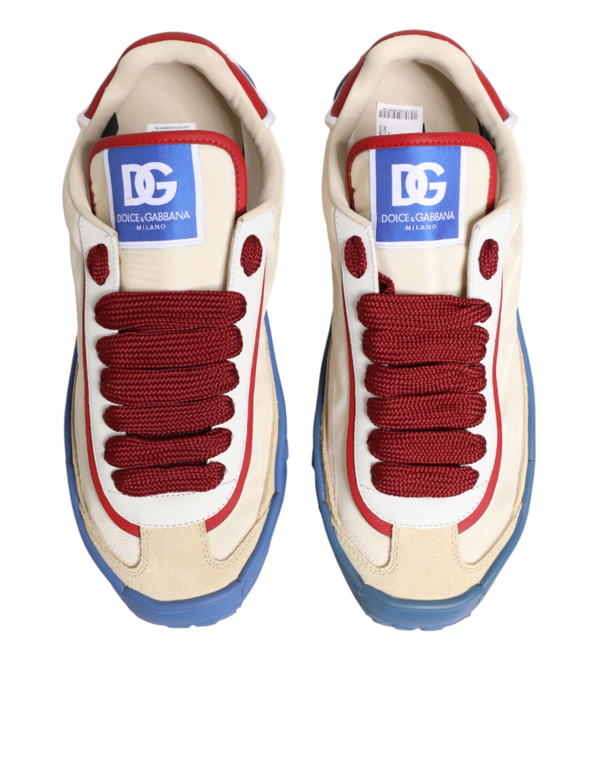 Dolce & Gabbana Multicolor Old Runner Schnürschuhe