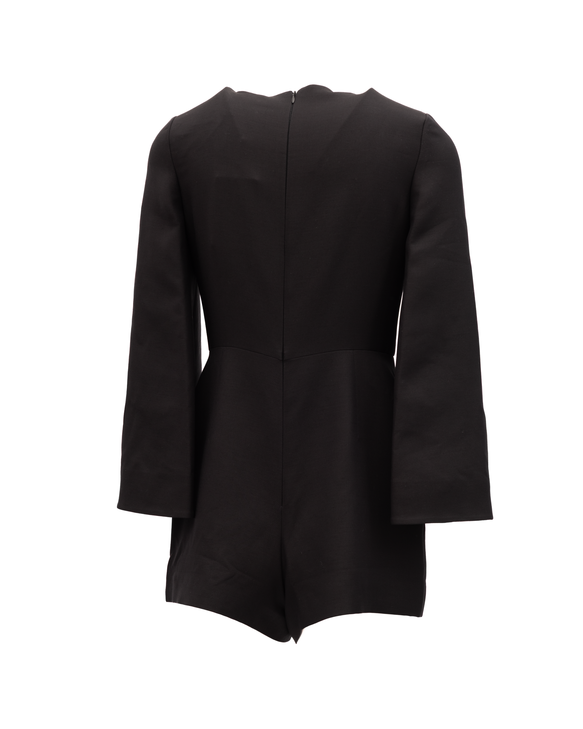 Valentino Garavani Kleines Schwarzes Kleid mit ausgestellten Ärmeln