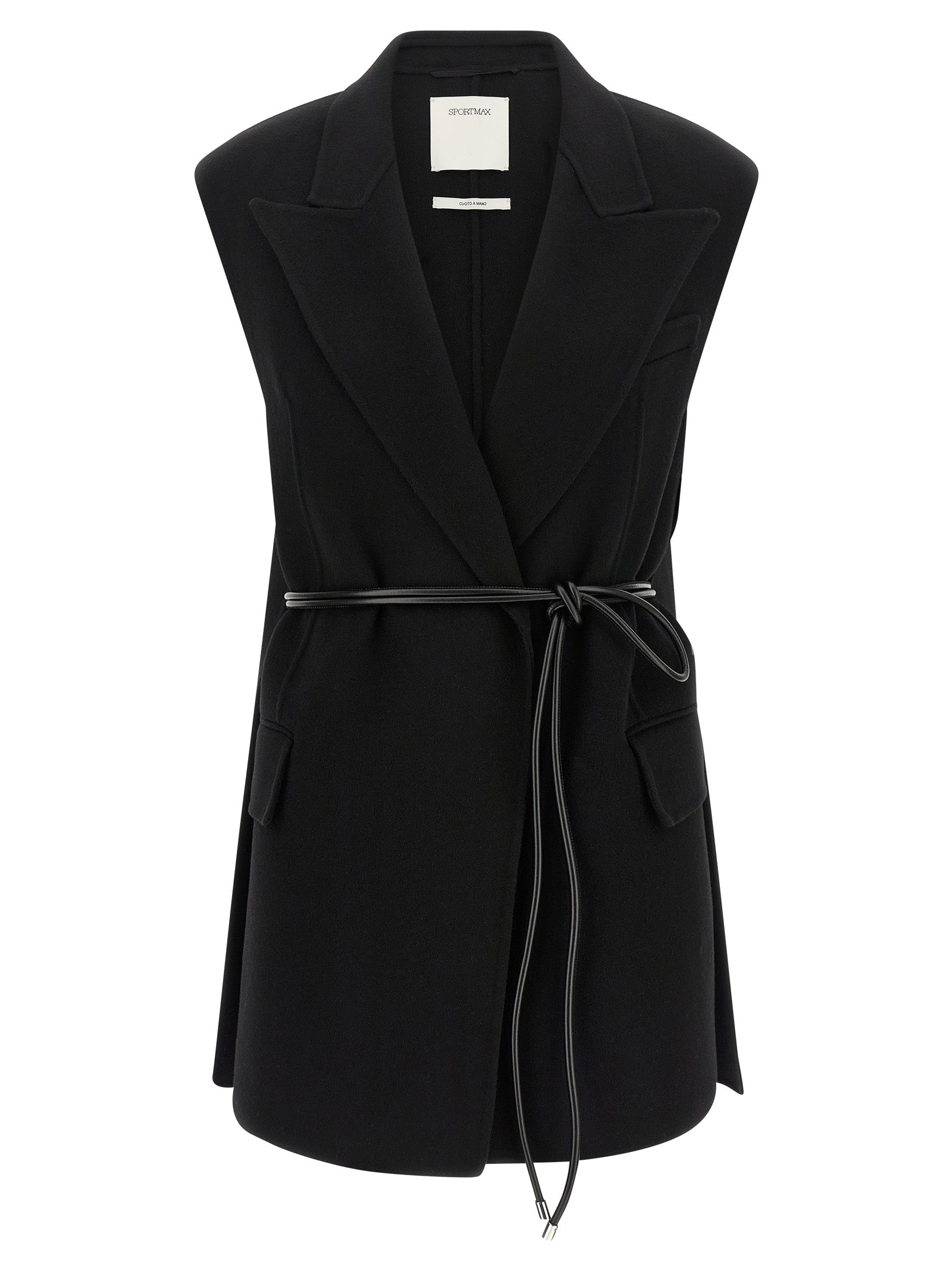 Sportmax Schwarzer Wollblazer