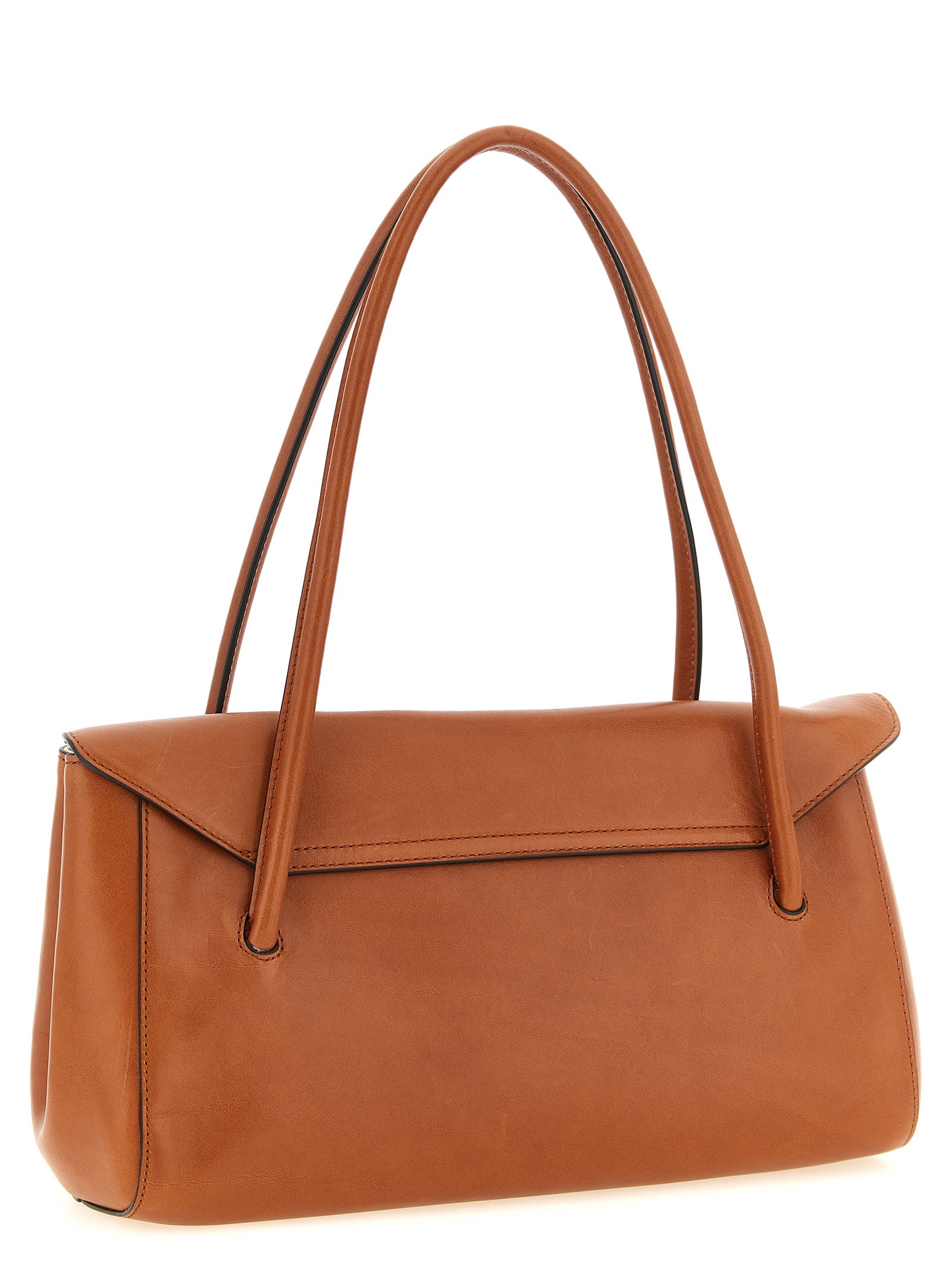 Marni Braunes Kalbsleder Damen Crossbody Tasche