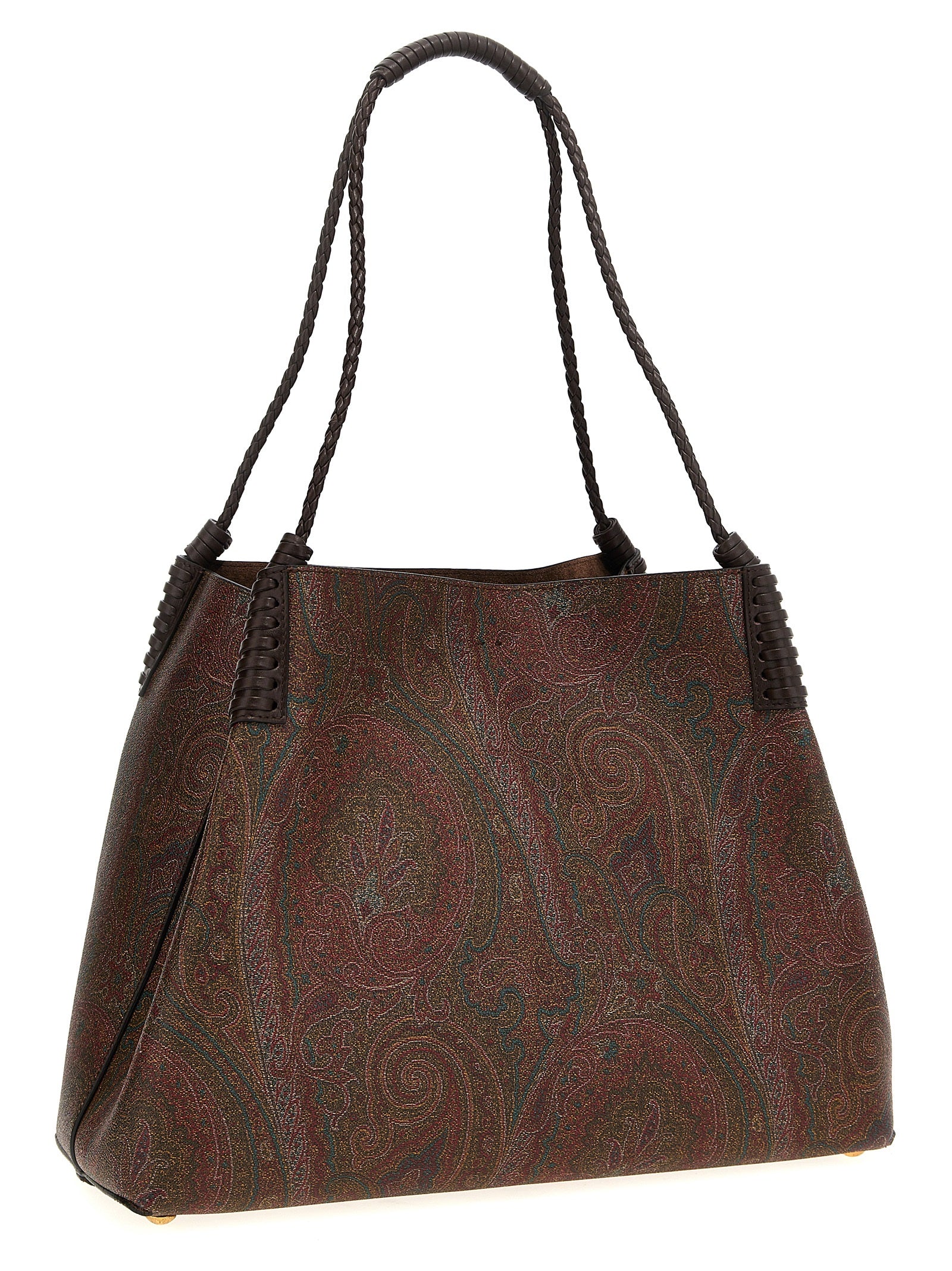 Etro Braune Baumwolltasche