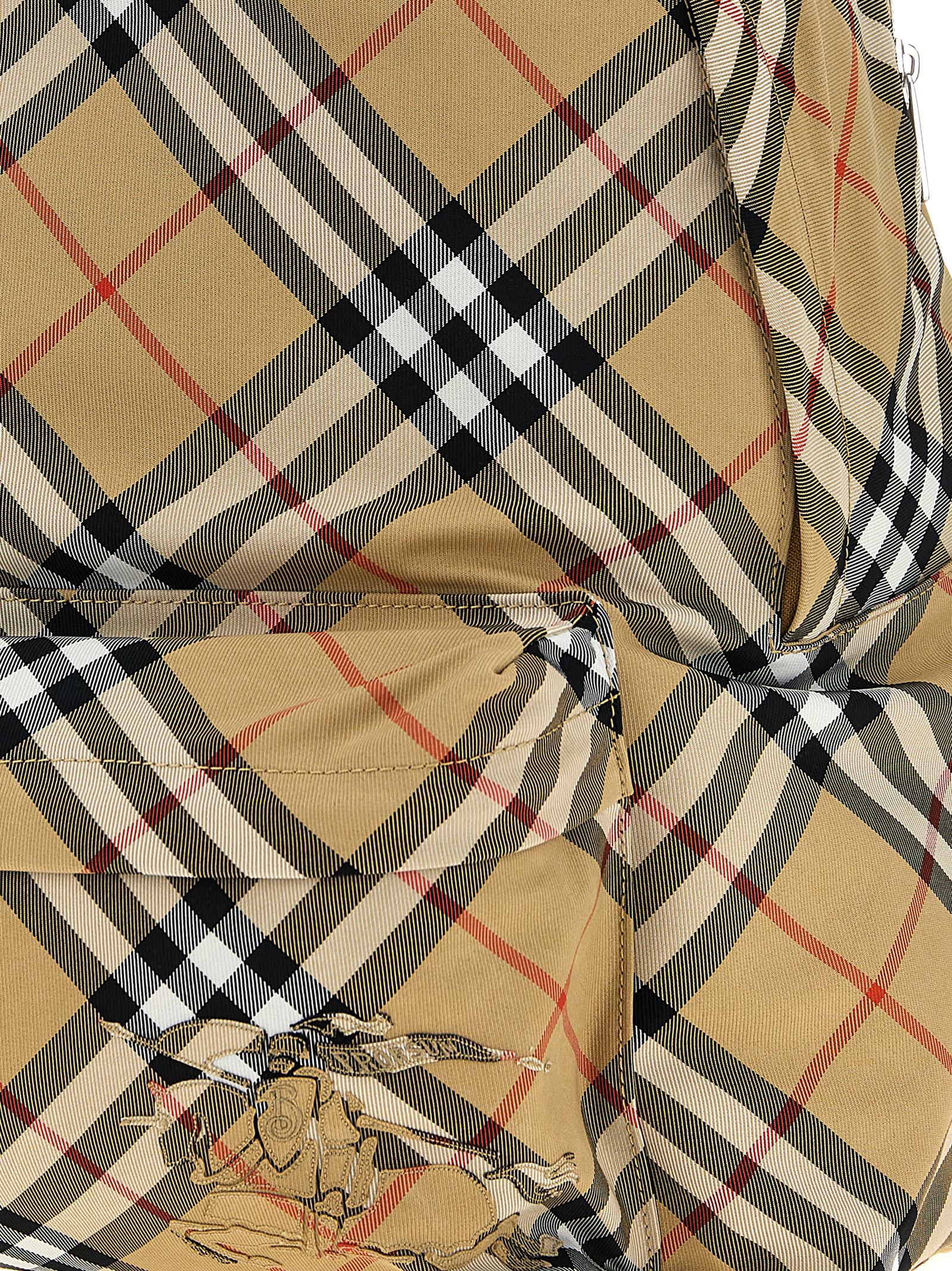 Burberry Beiger Rucksack aus Polyester