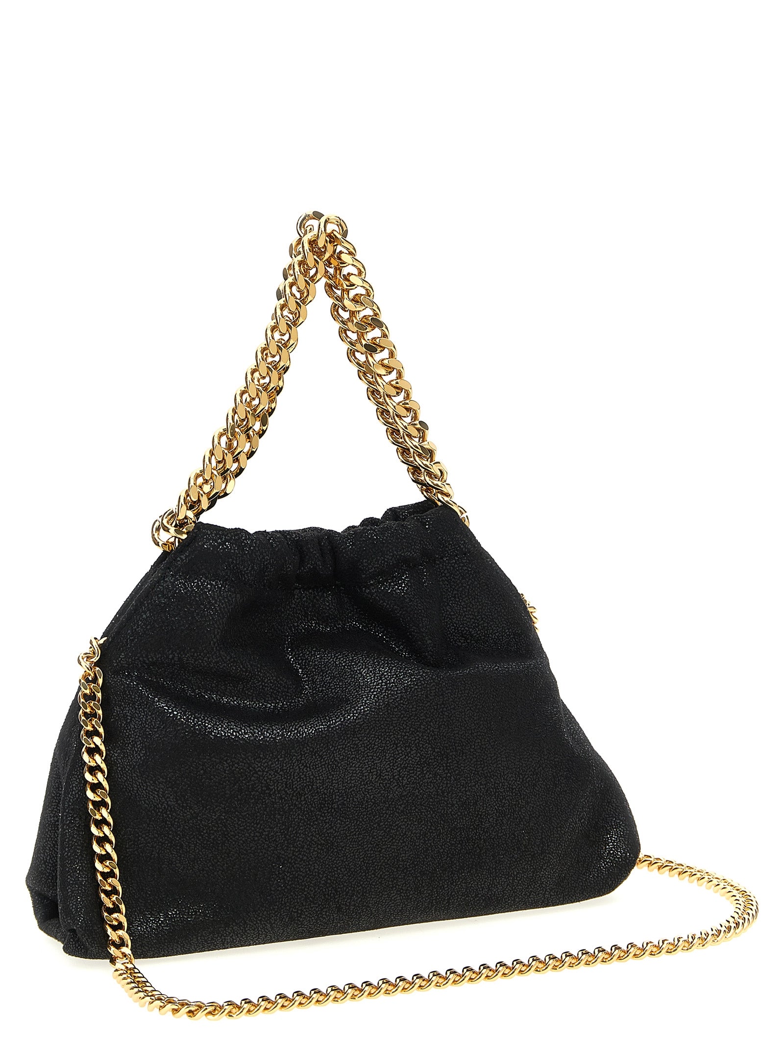 Stella McCartney Schwarze Crossbody-Tasche aus Polyester