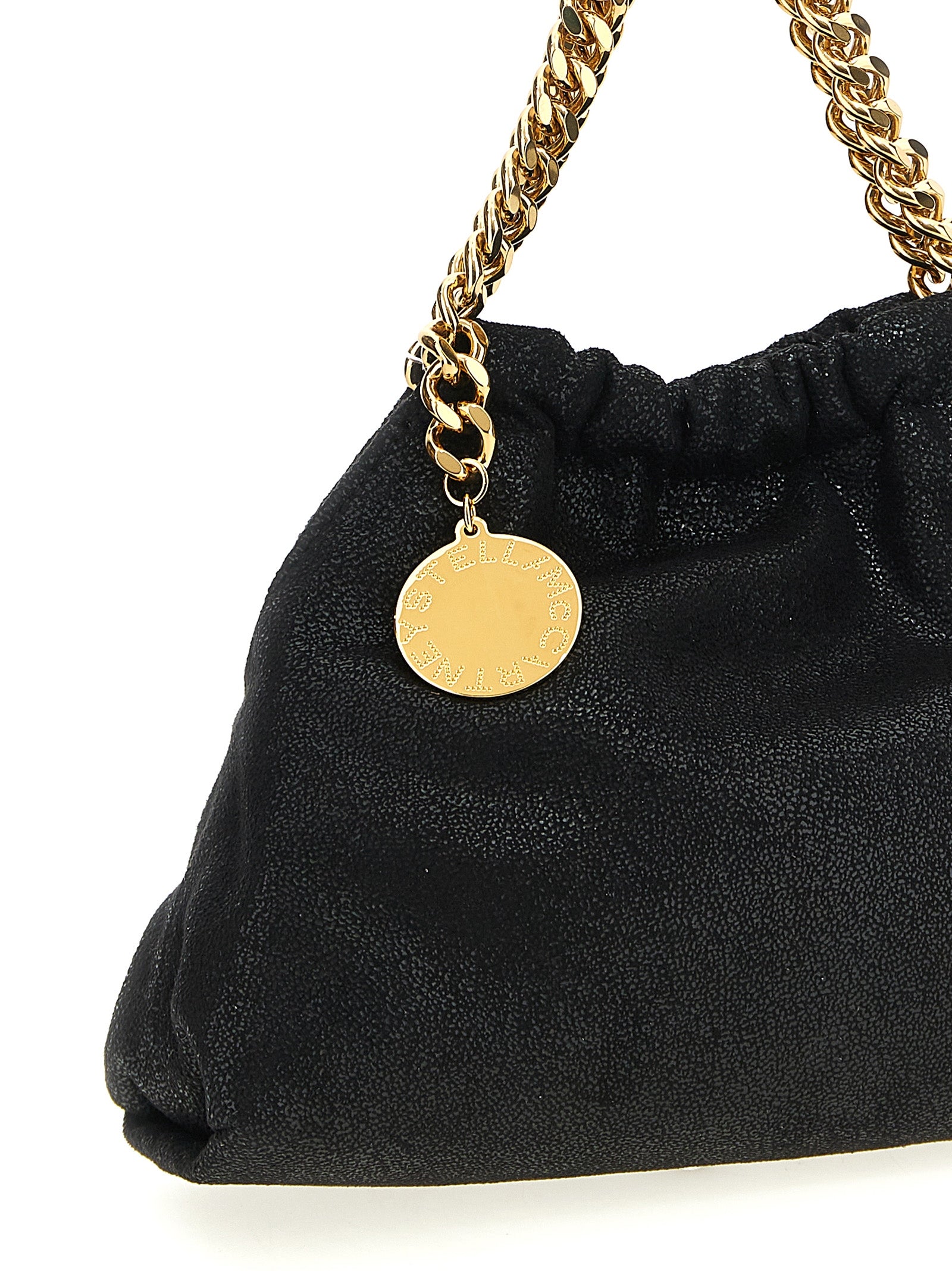 Stella McCartney Schwarze Crossbody-Tasche aus Polyester