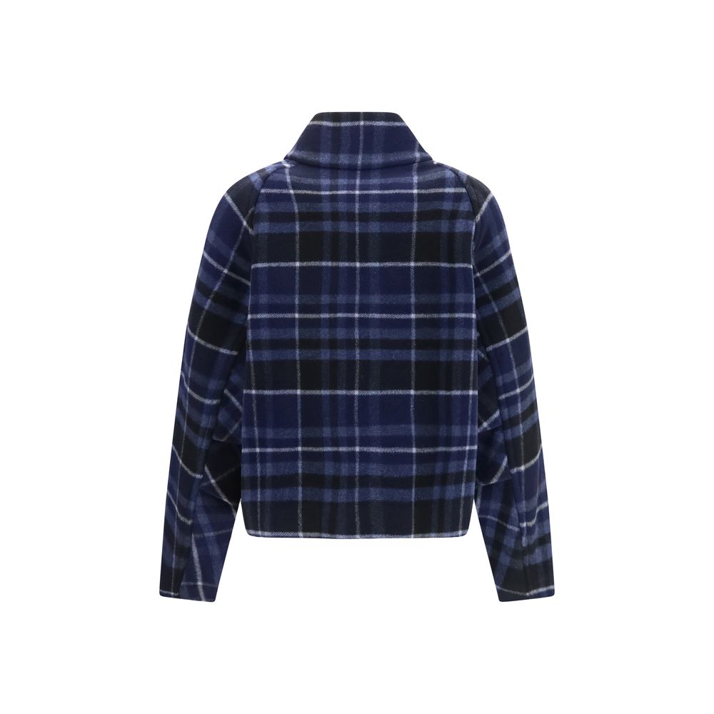 PINKO Blaue Wolljacke Oves Aries