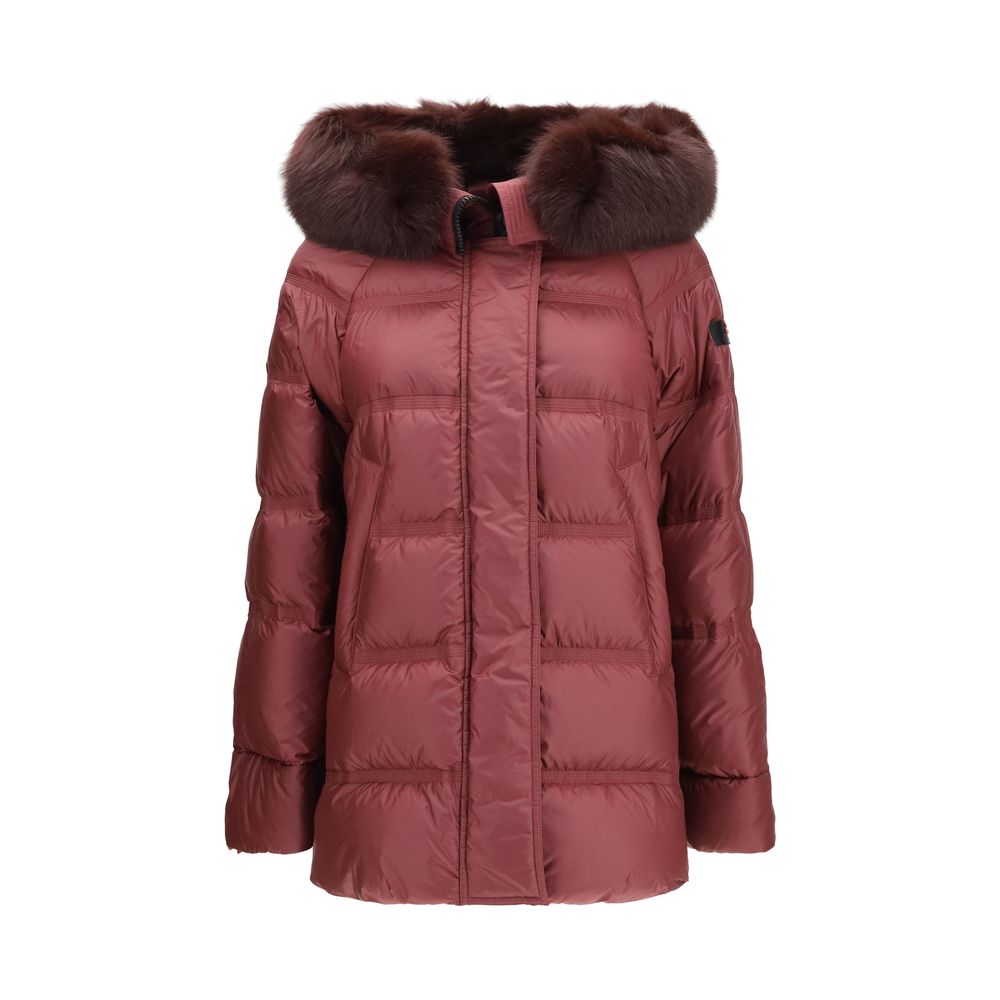 Peuterey Lila Polyester Maxijacke