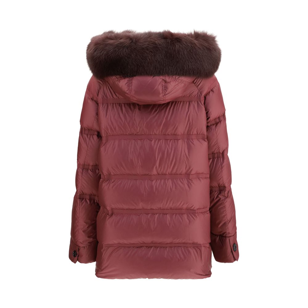Peuterey Lila Polyester Maxijacke