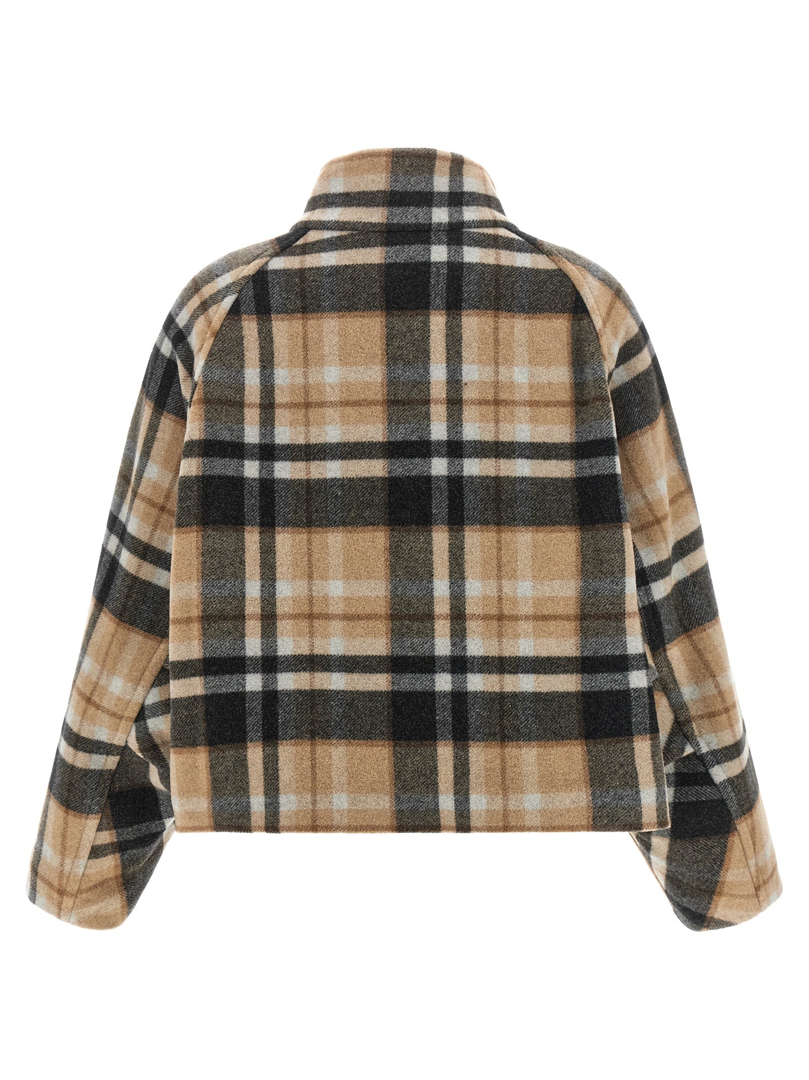 PINKO Mehrfarbiger Wollmantel