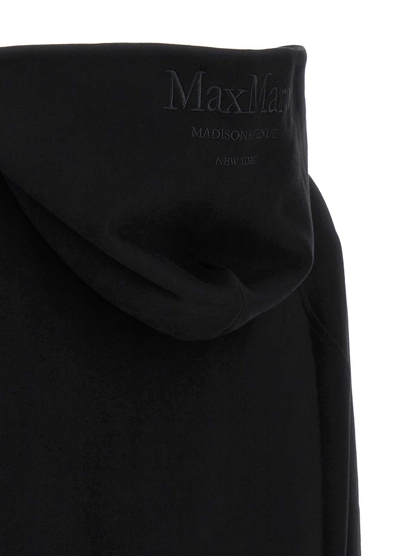 'S Max Mara Schwarzer Baumwoll-Sweatshirt