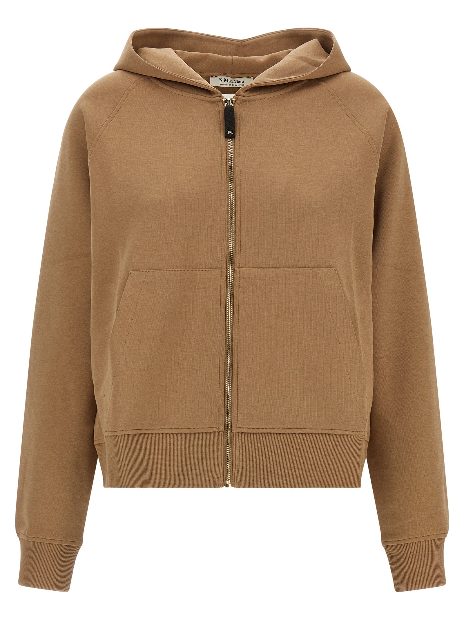 'S Max Mara Beige Baumwoll-Sweatshirt