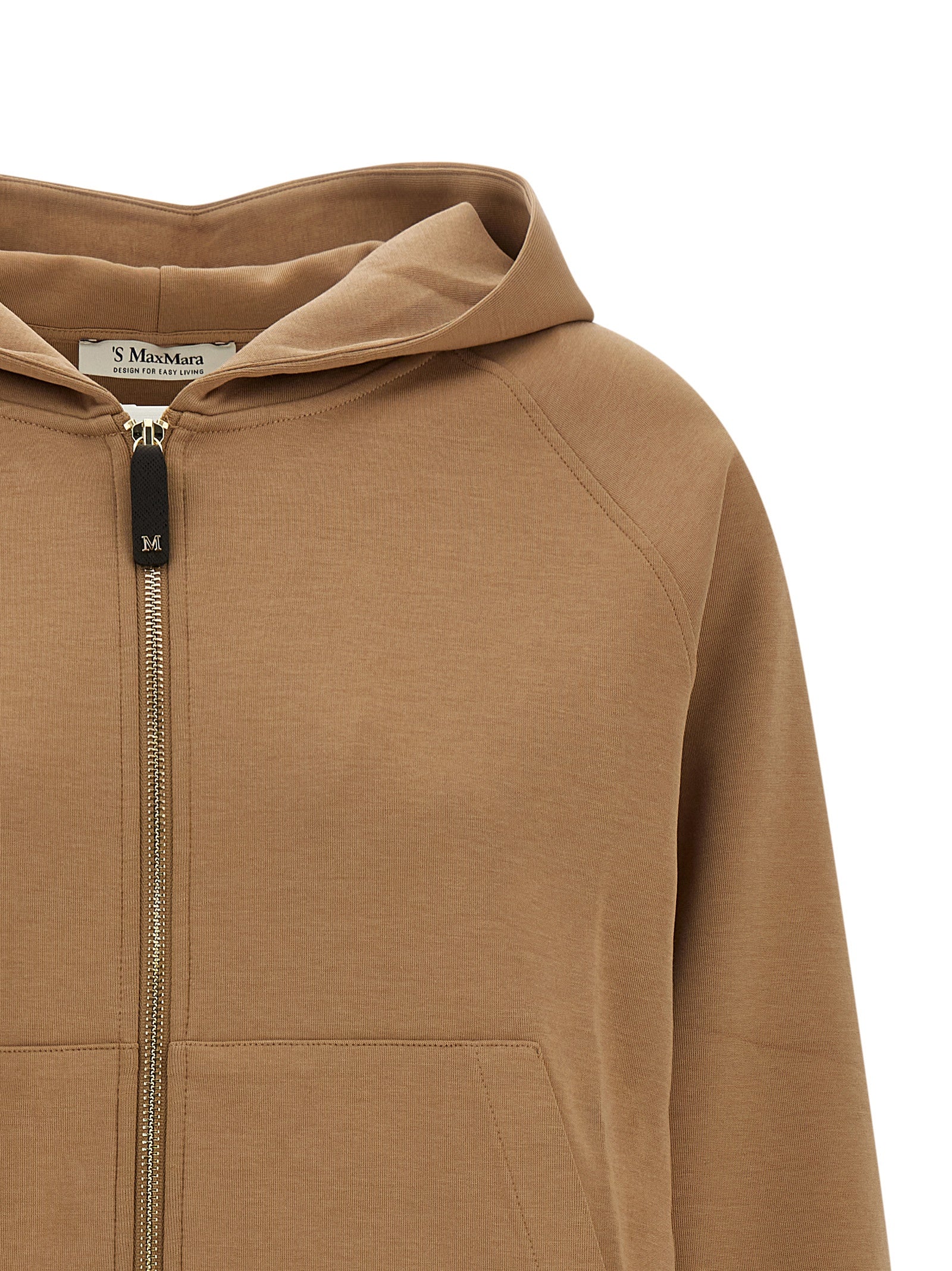 'S Max Mara Beige Baumwoll-Sweatshirt