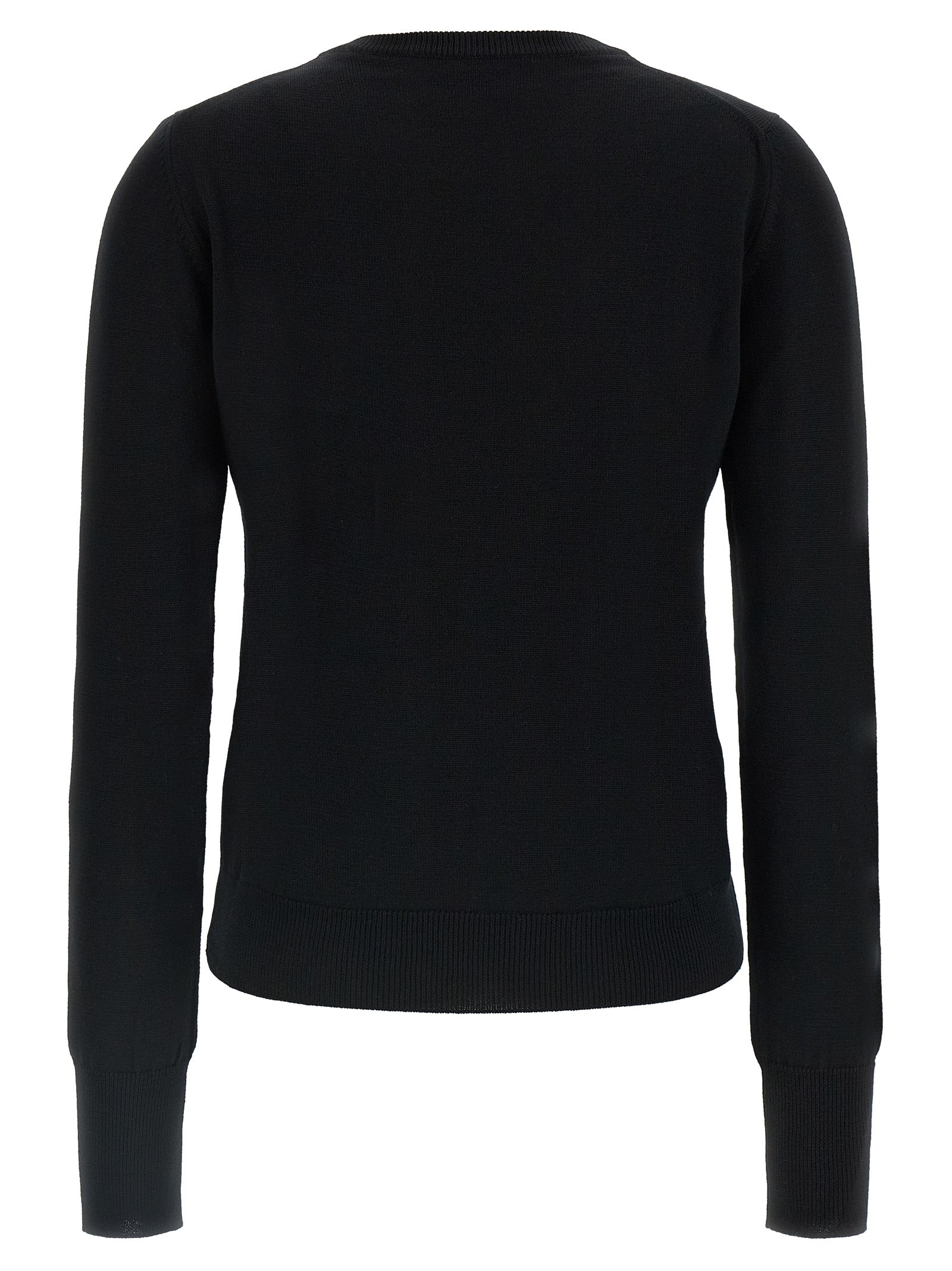 Coperni Schwarzer Cardigan aus Schurwolle