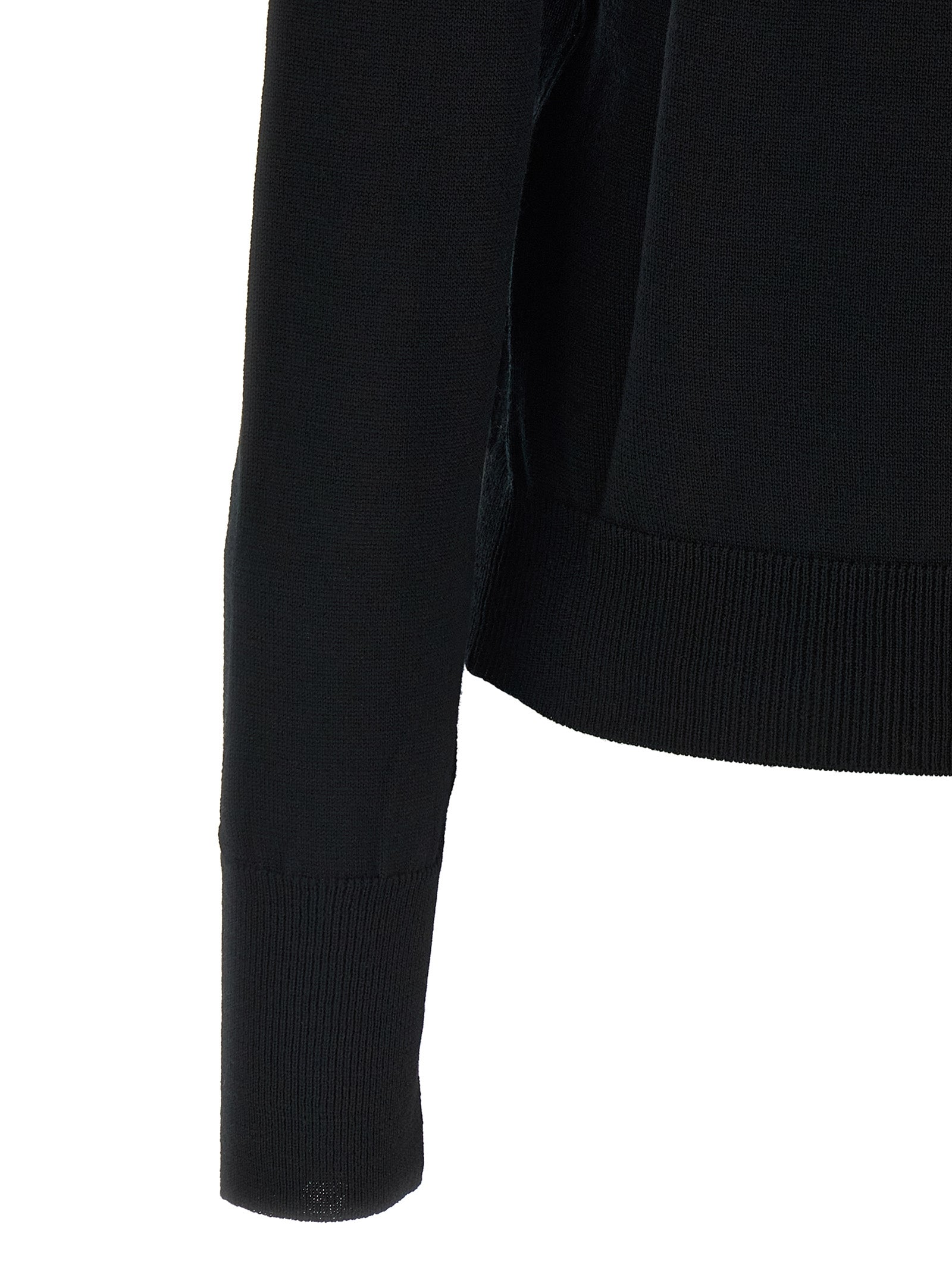 Coperni Schwarzer Cardigan aus Schurwolle