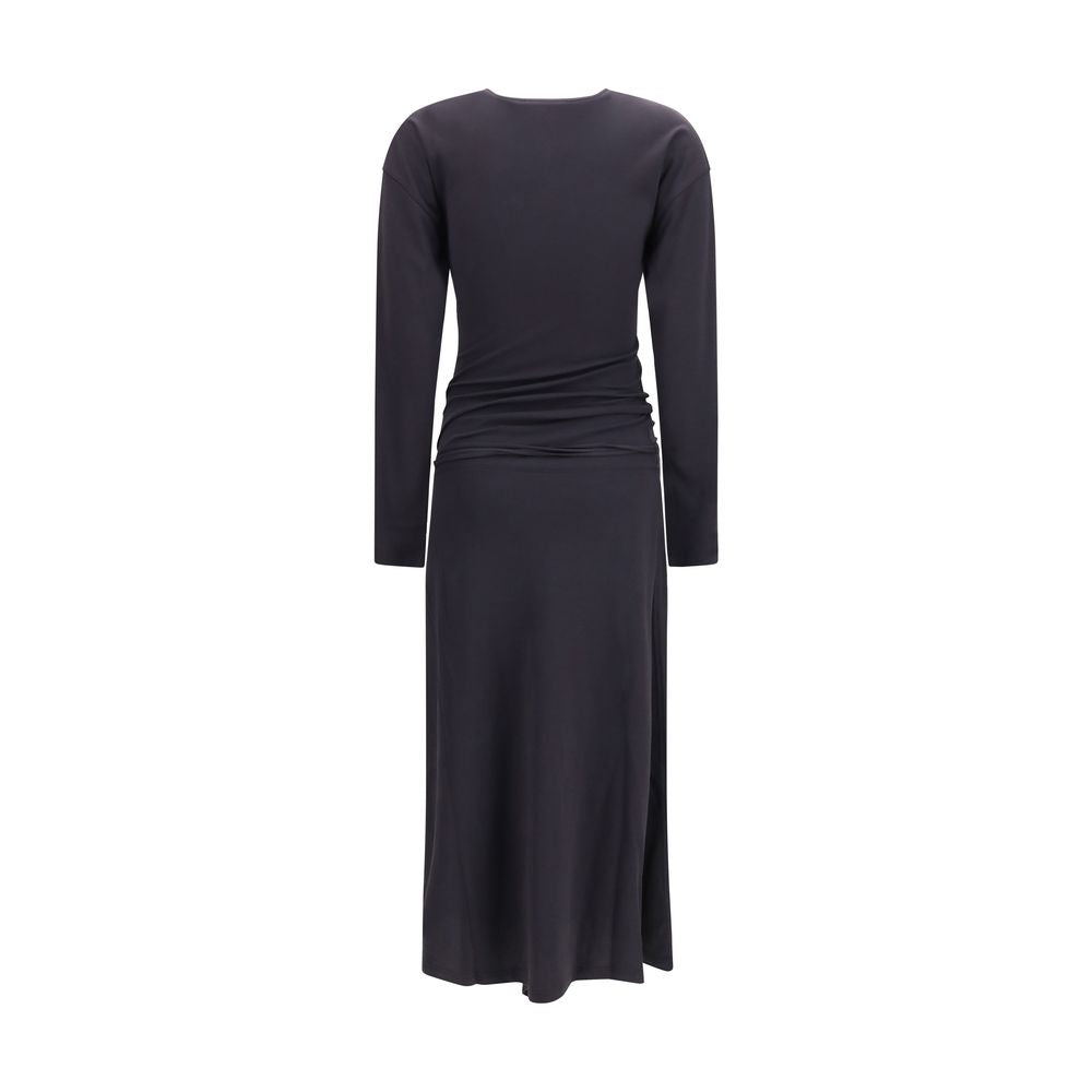 Lemaire Graues Baumwoll-Freizeitkleid