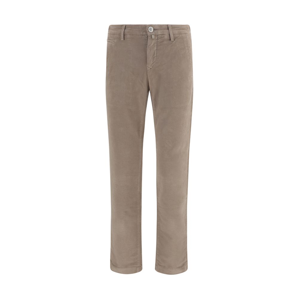 Jacob Cohen Beige Baumwoll-Chino-Hose